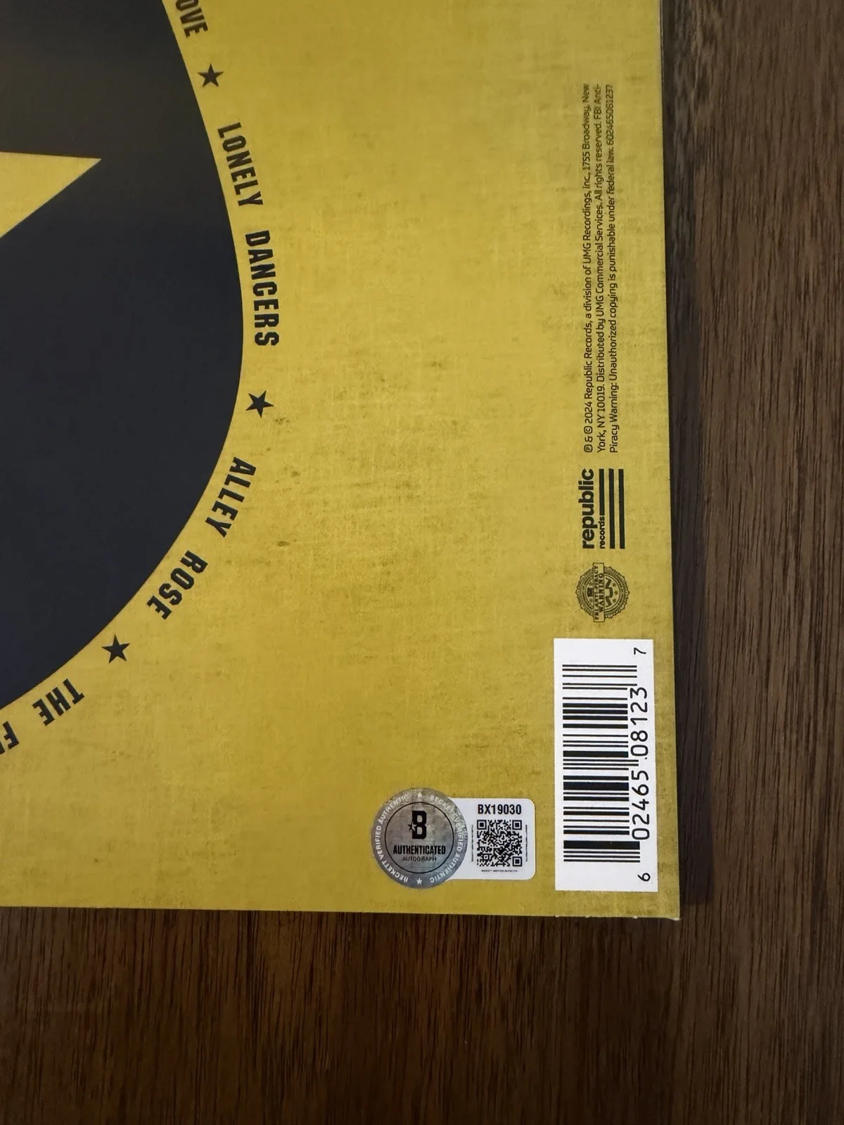 ‘Conan Gray’ Signed Vinyl Album ‘Found Heaven’ Pop Singer Beckett Certified, image 3