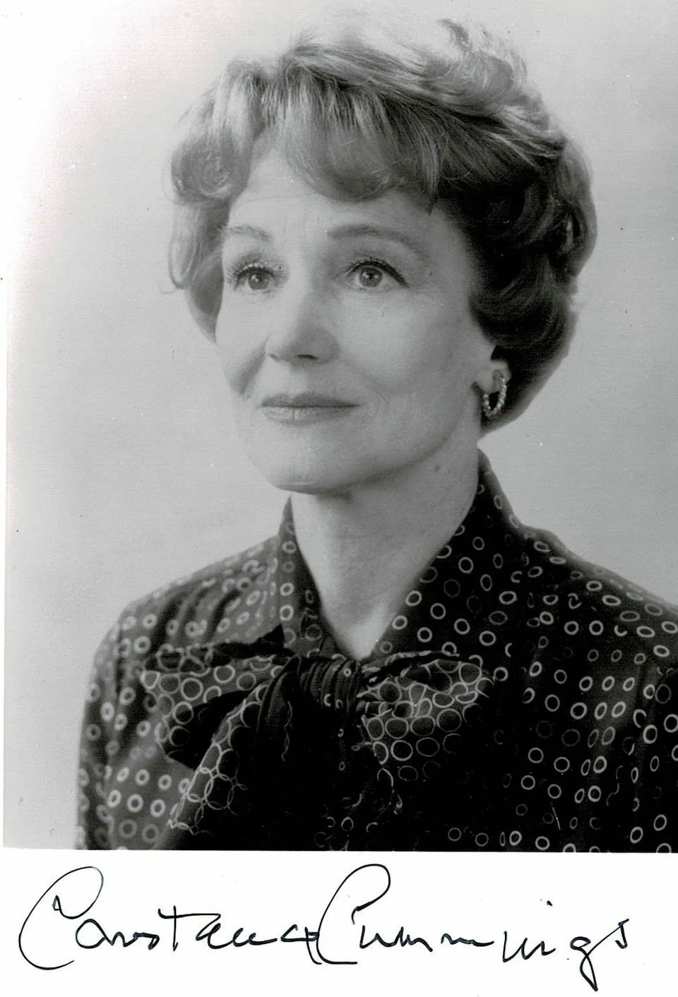 Constance Cummings — Constance Cummings Actress Autographed Signed Photo AMCo COA 14283