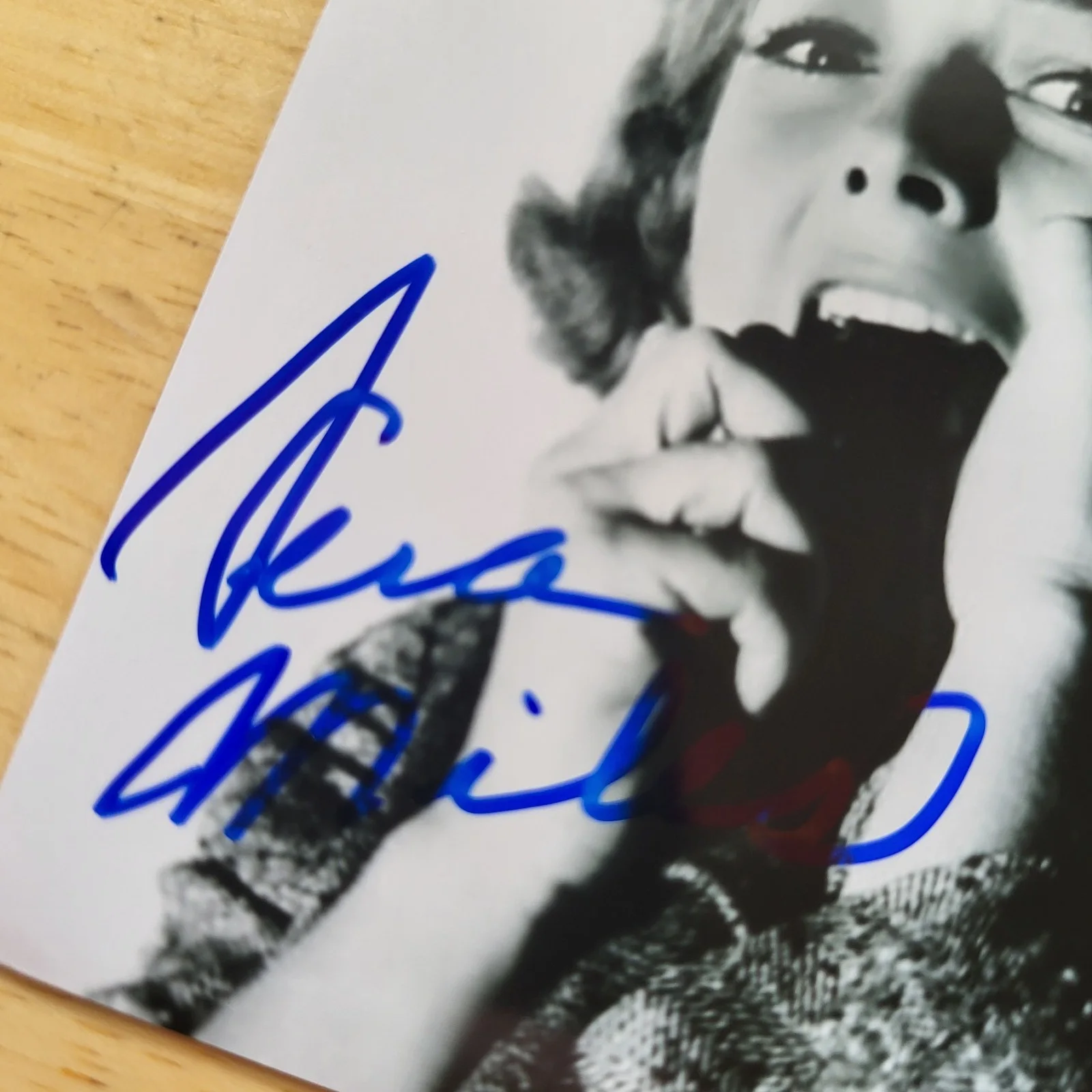 Vera Miles — Vera Miles Psycho Hand Signed 4x6 Autograph Photo, image 2