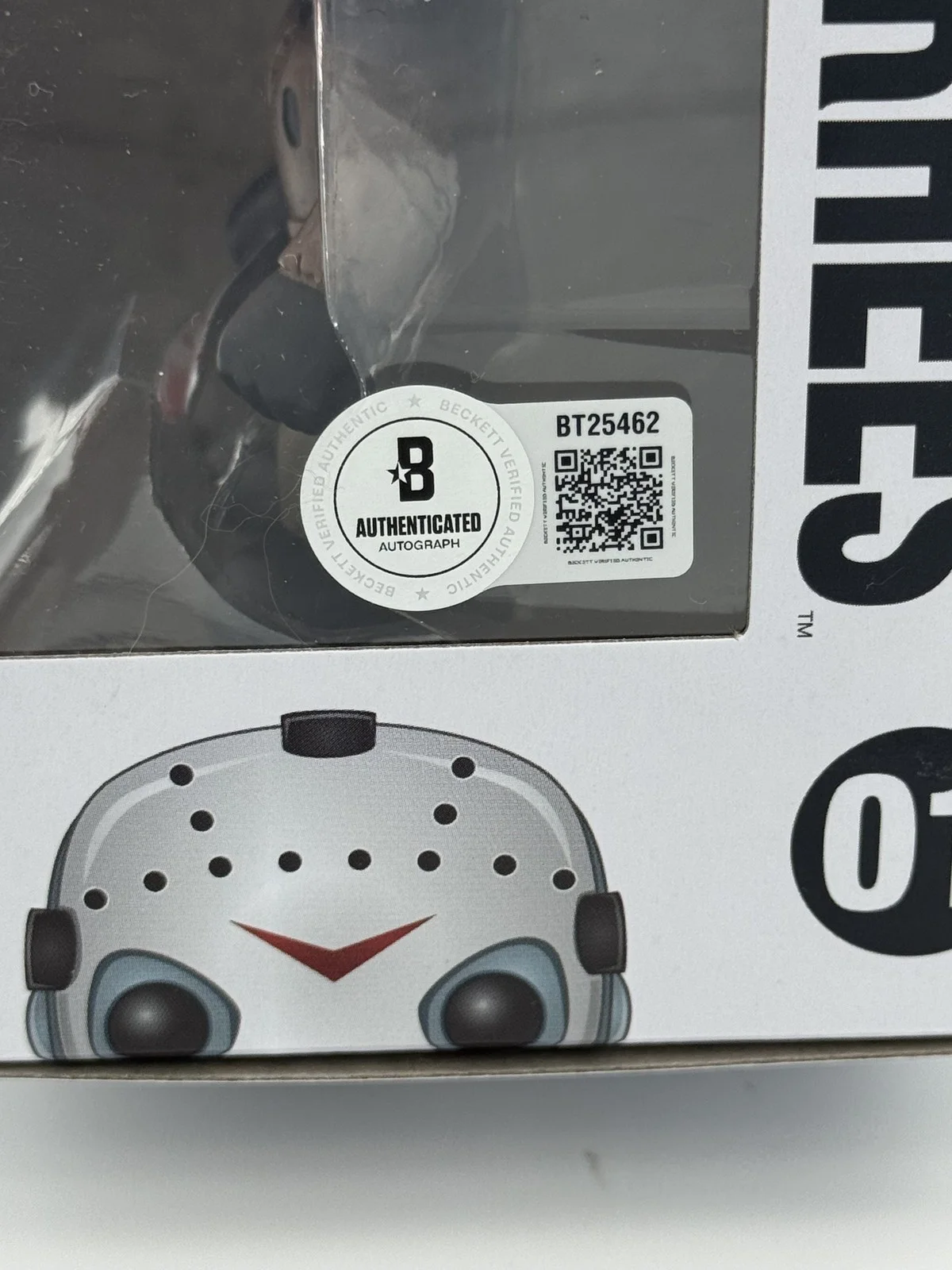Kane Hodder — Kane Hodder Signed Jason Voorhees Funko 01 Friday The 13th Autograph BAS 462, image 3