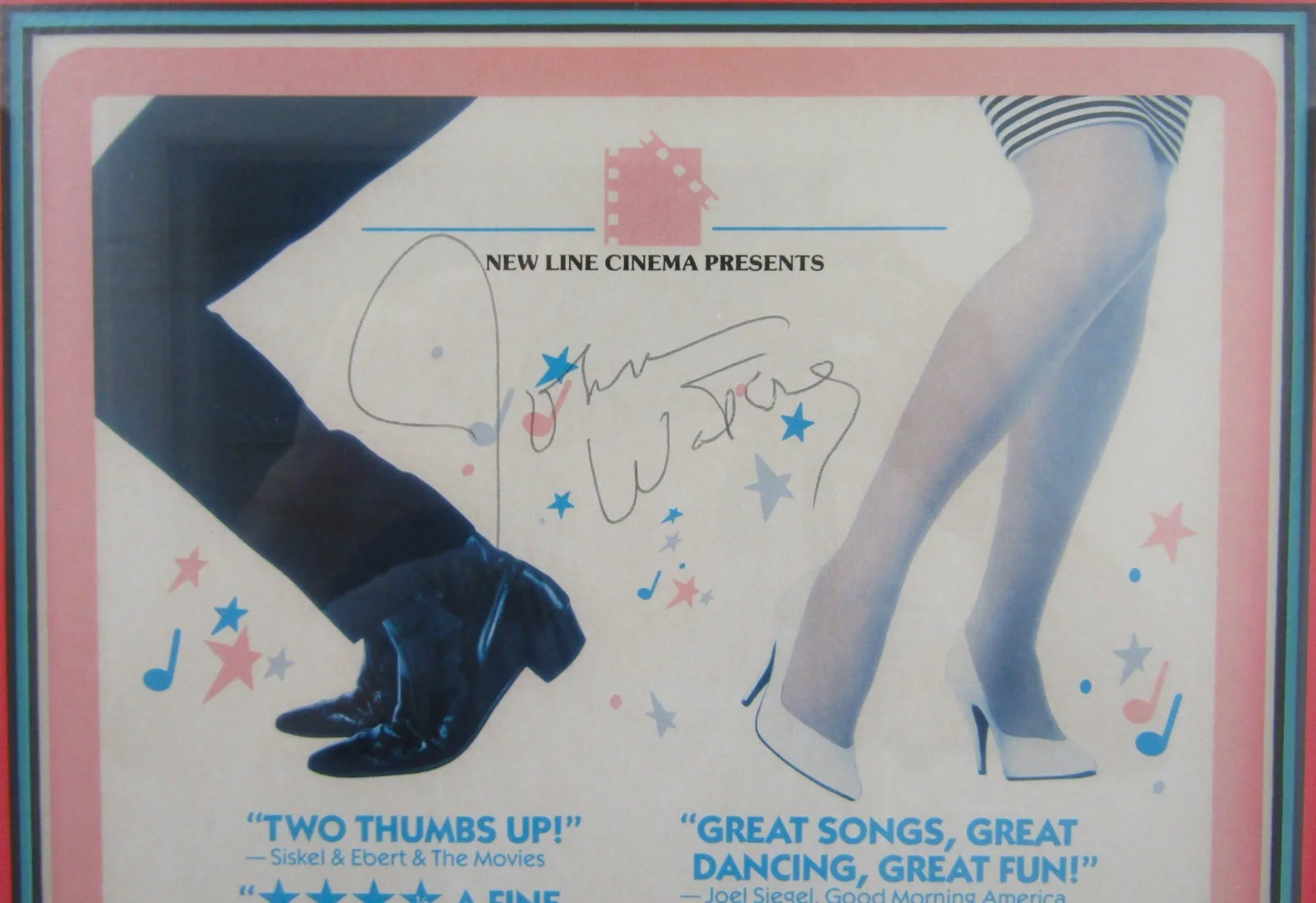 John Waters — Framed John Waters Autographed Movie Poster 1988 Hairspray, изображение 3