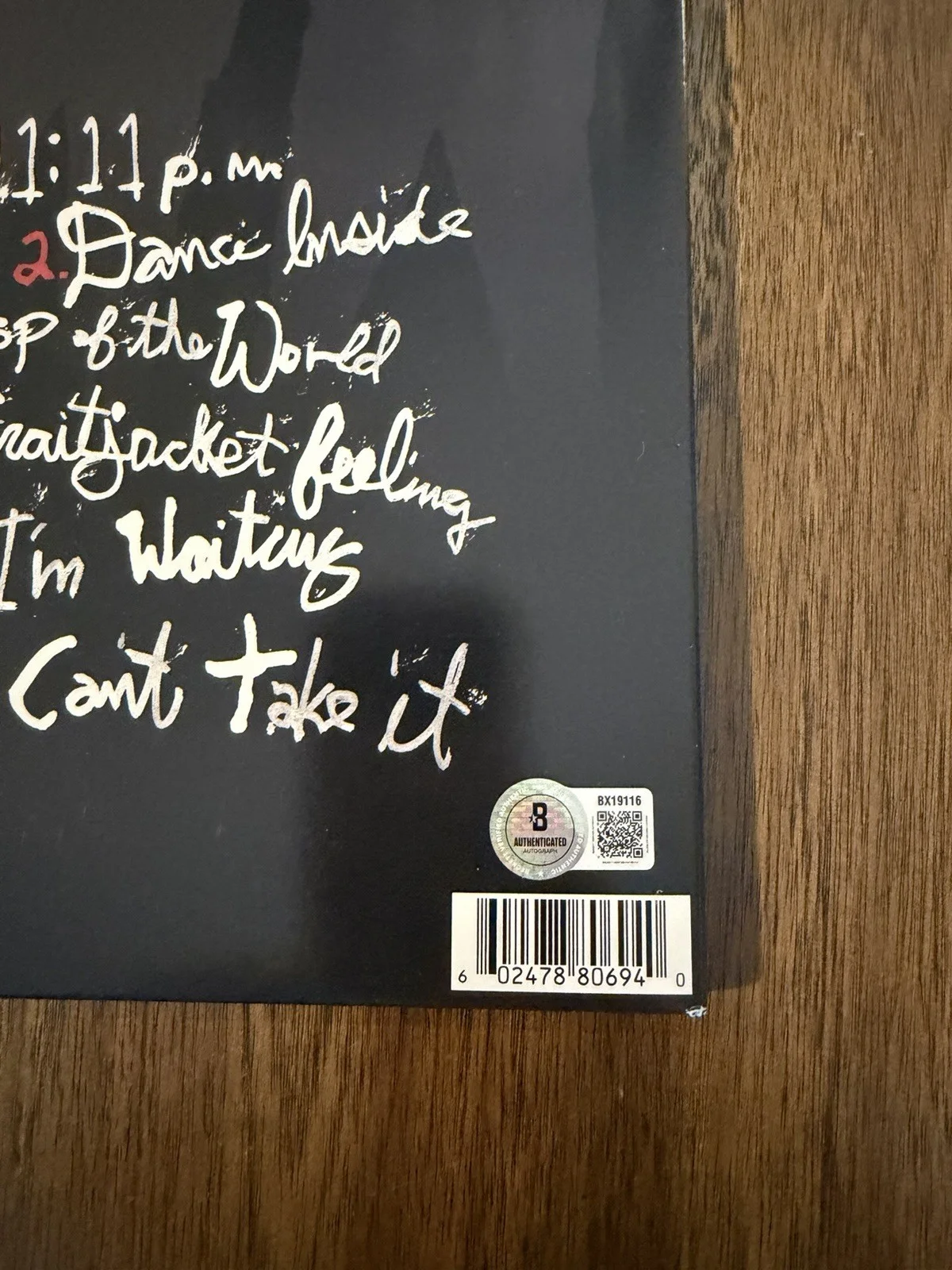 Tyson Ritter ‘All American Rejects’ Band Signed Vinyl Album ‘Move Along’ Beckett, изображение 3