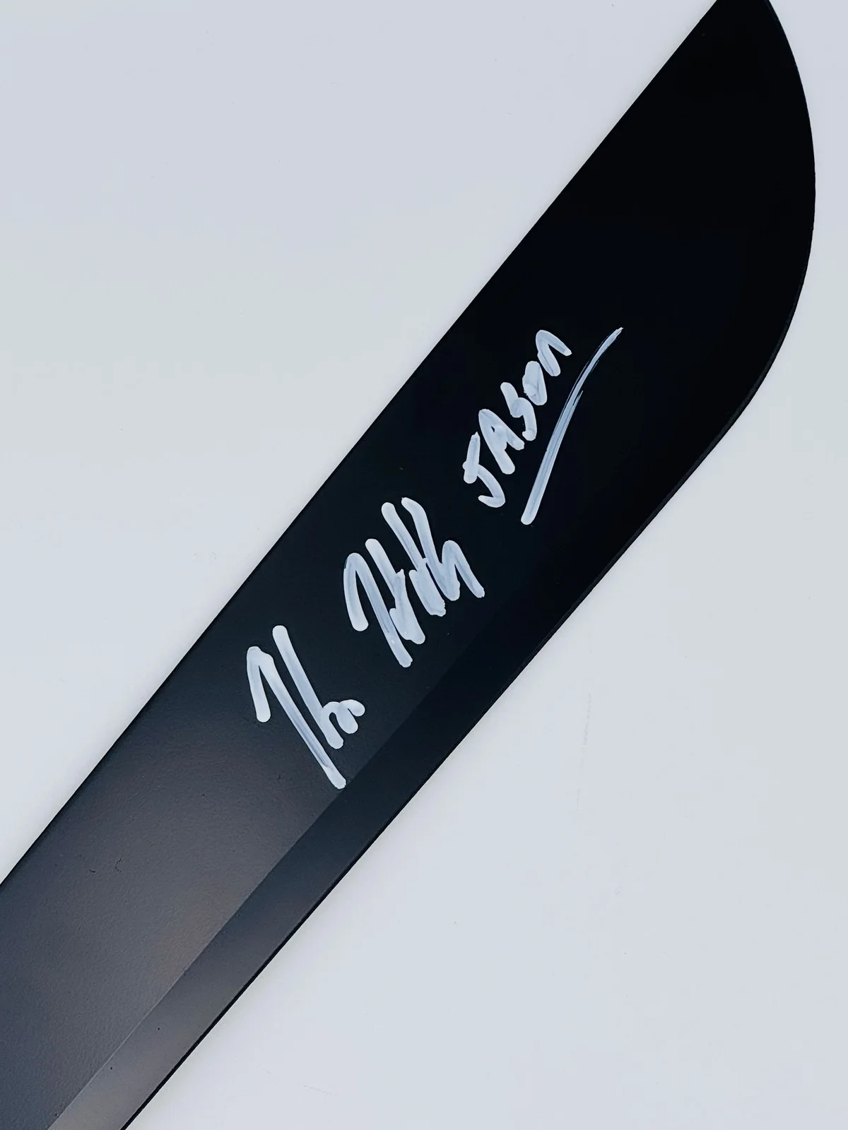 Kane Hodder — Kane Hodder Signed 18" Steel Machete Friday the 13th Jason Voorhees BAS K633, изображение 2