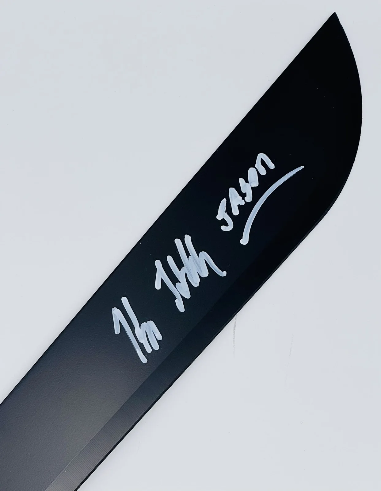 Kane Hodder — Kane Hodder Signed 18" Steel Machete Friday the 13th Jason Voorhees BAS K632, изображение 2