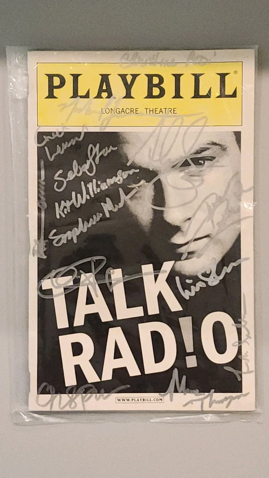 Talk Show Broadway Playbill Signed Adam Sietz Liev Schreiber S. Stan March 2007, изображение 4