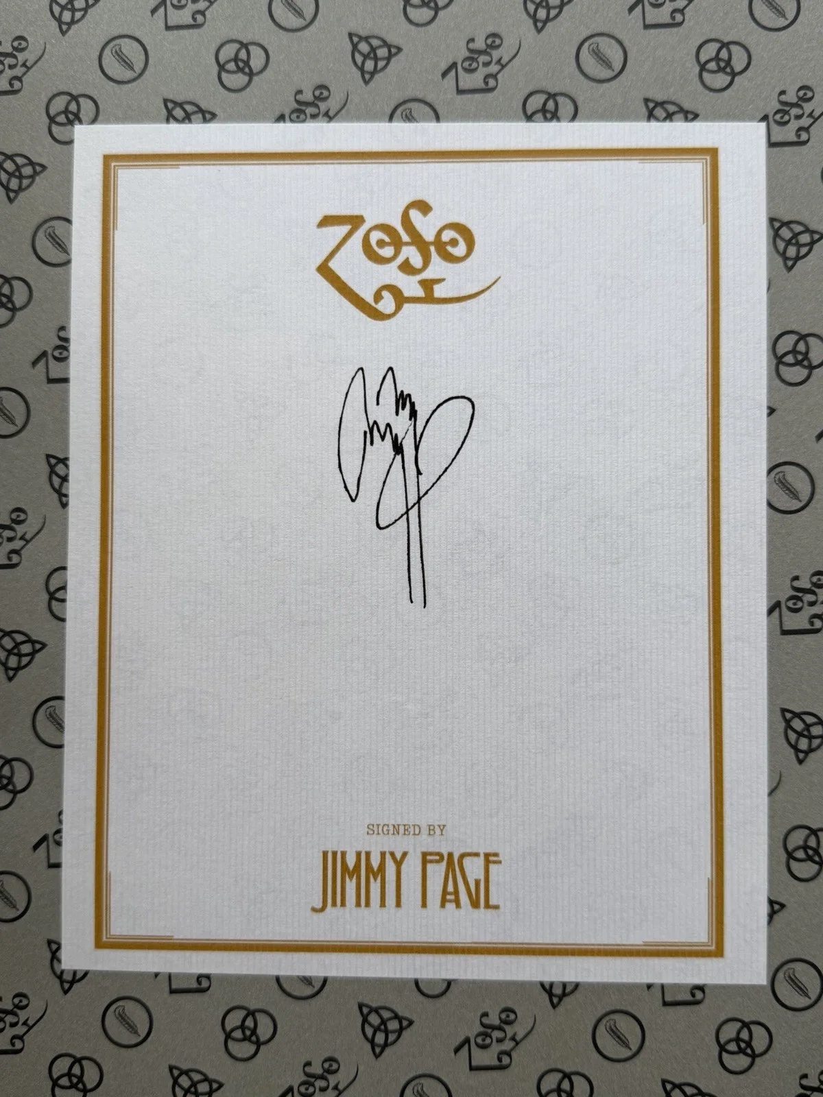 Jimmy Page SIGNED Led Zeppelin Book AUTOGRAPHED New RARE OFFICIAL SOLD OUT, image 5