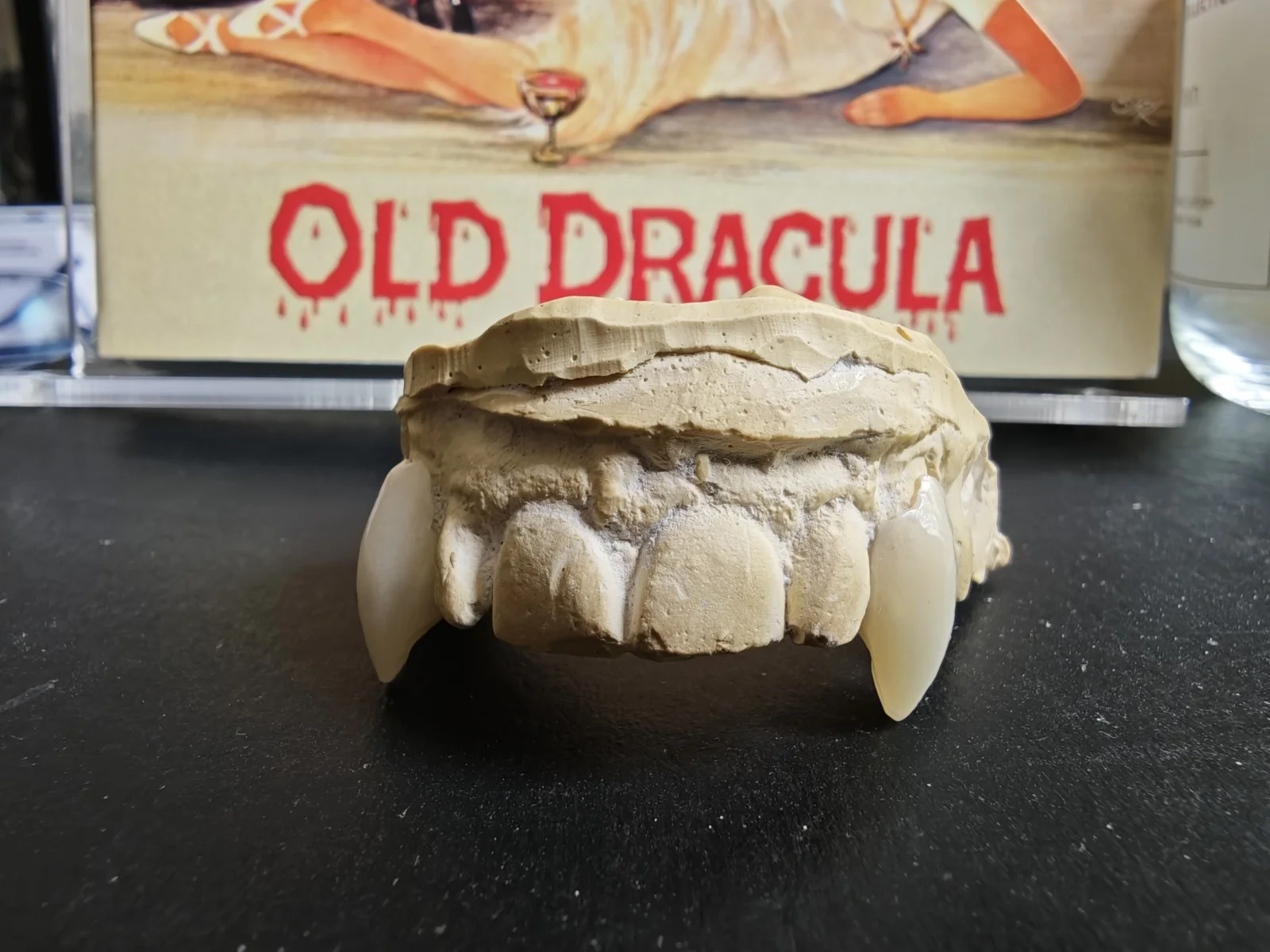 Original SFX Fangs By Christopher Tucker For Old Dracula 1974., image 4