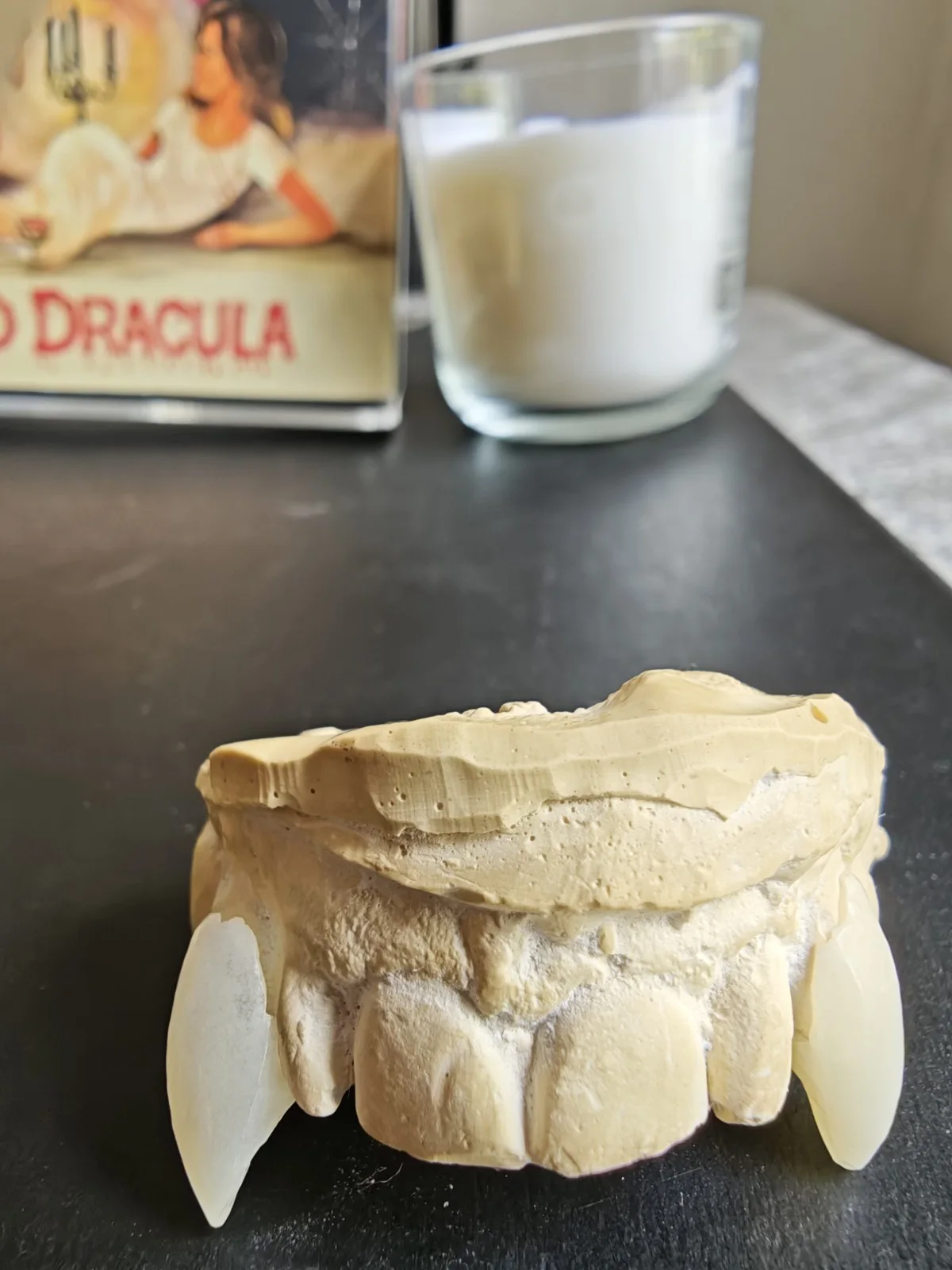 Original SFX Fangs By Christopher Tucker For Old Dracula 1974., image 5