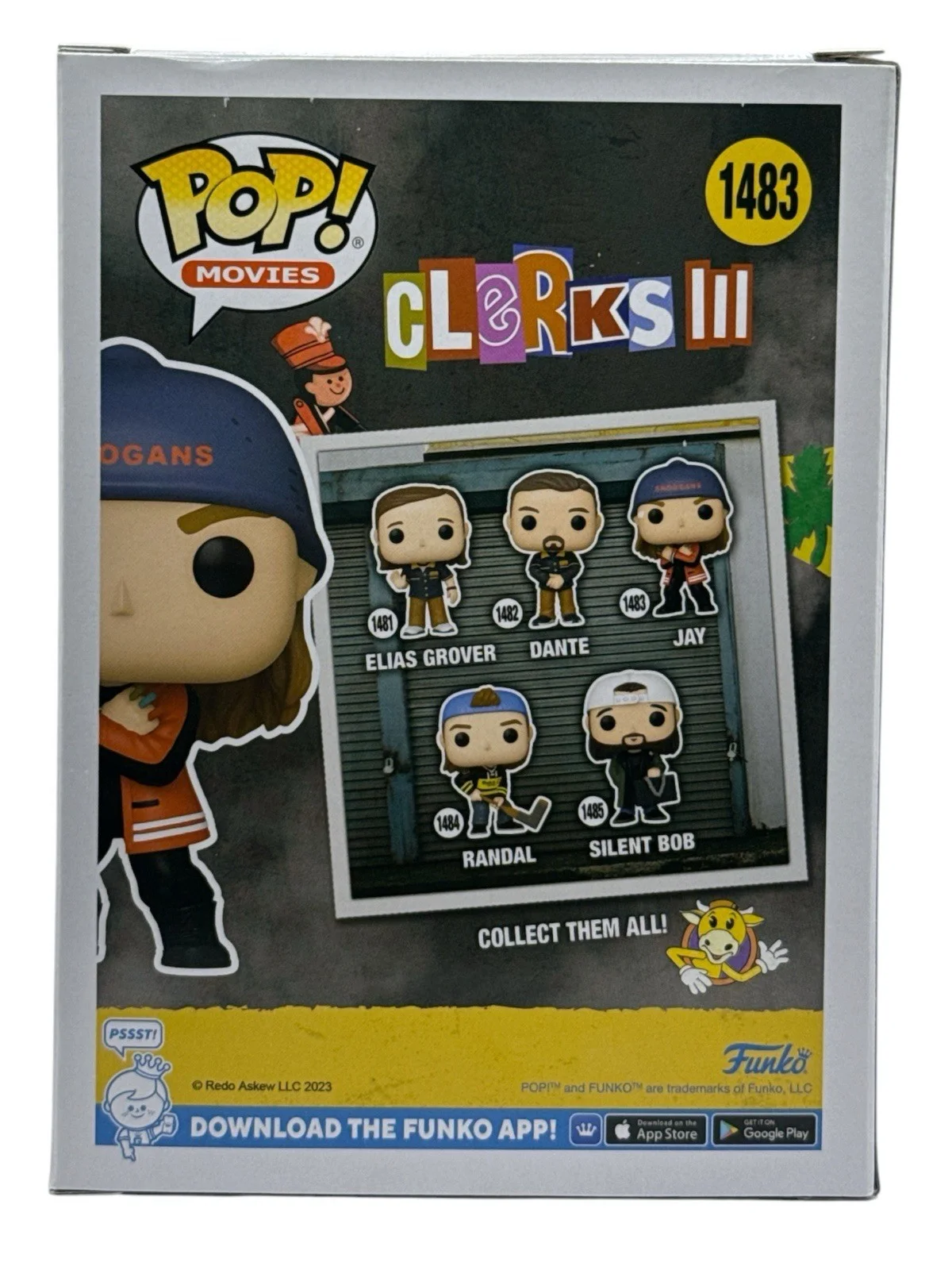 Jason Mewes — Jason Mewes Autograph Signed Clerks III Jay Funko Pop Beckett COA, image 2