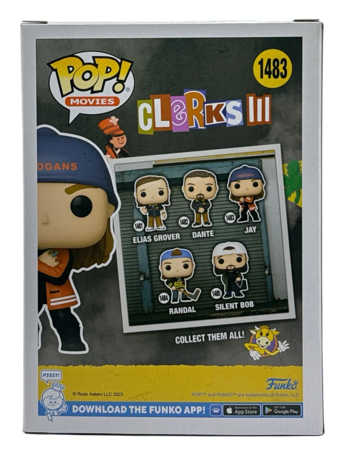 Jason Mewes — Jason Mewes Autograph Signed Clerks III Jay Funko Pop Beckett COA, image 2