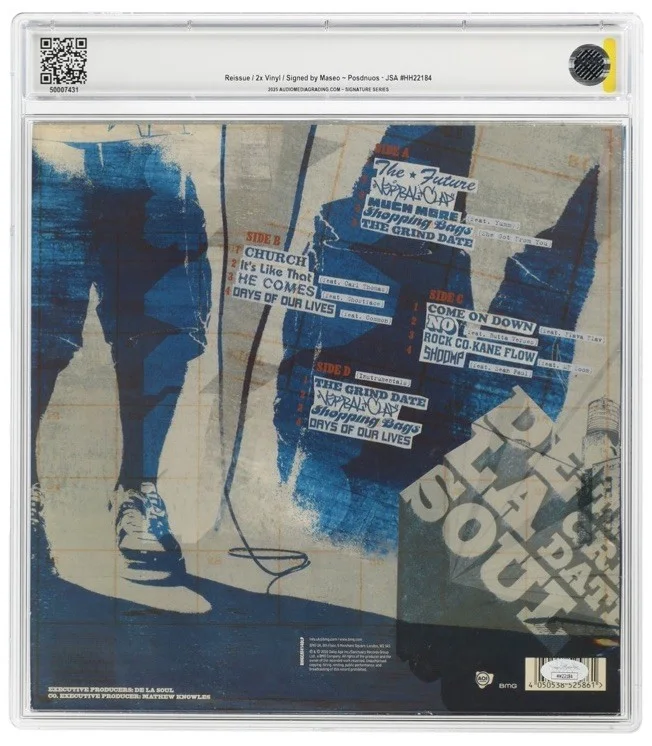De La Soul Signed Vinyl * The Grind Date * JSA SEALED Posdnuos Maseo (No Trugoy), изображение 2