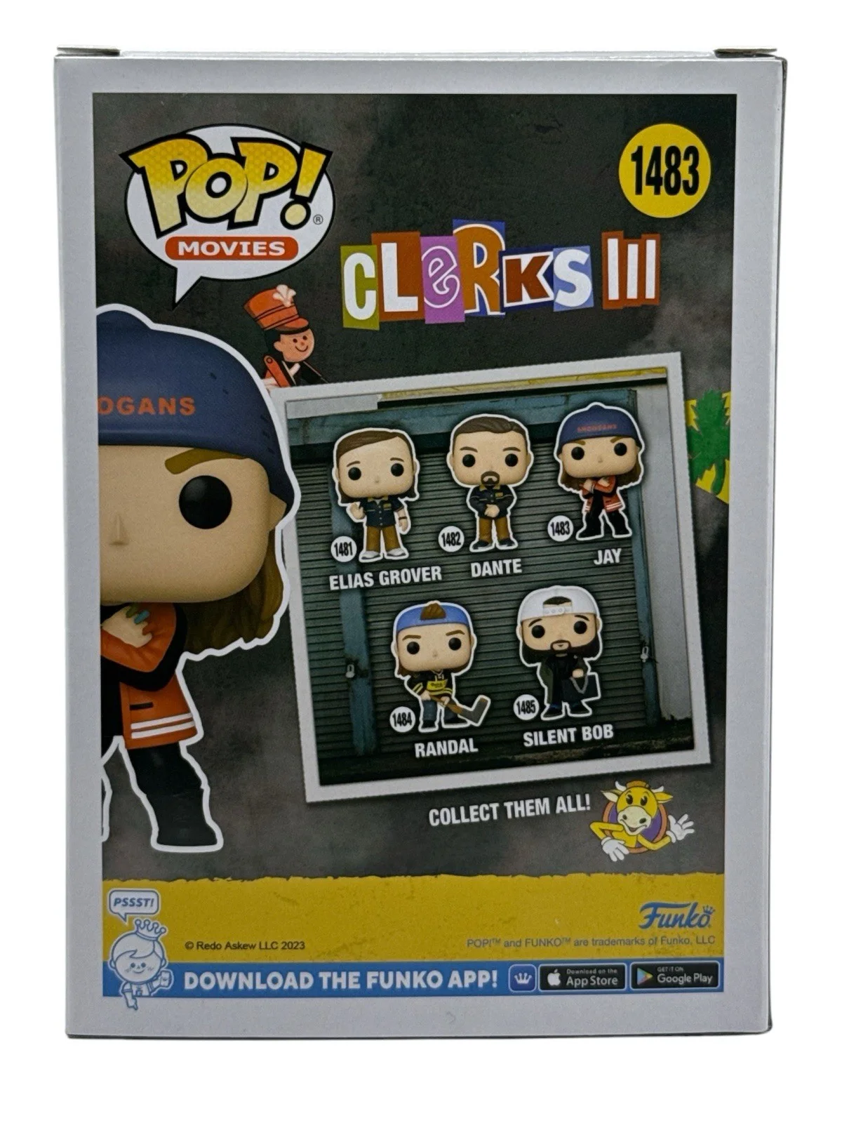 Jason Mewes — Jason Mewes Autograph Signed Clerks III Jay Funko Pop Beckett COA, image 2