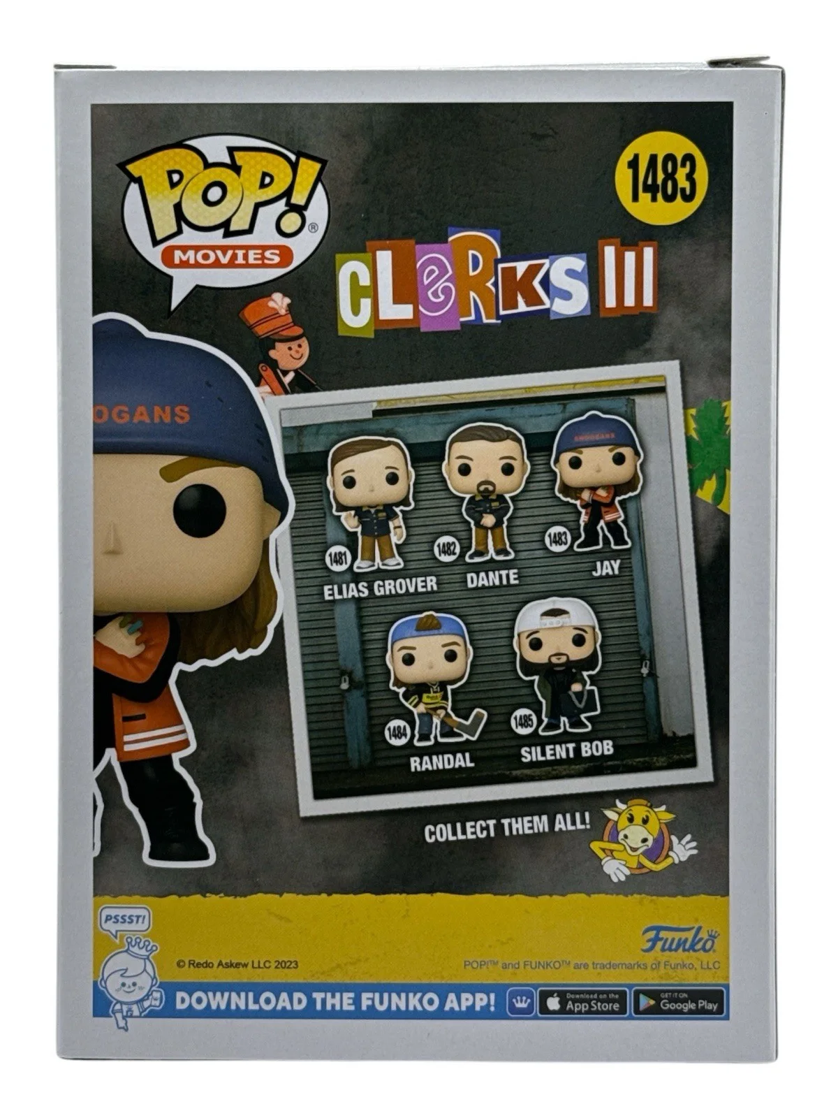 Jason Mewes — Jason Mewes Autograph Signed Clerks III Jay Funko Pop Beckett COA, image 2