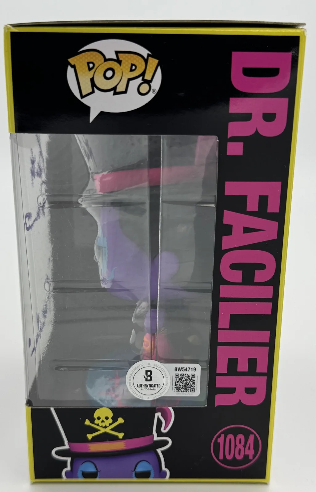 Keith David — Keith David Signed Villains Dr. Facilier Funko Pop 1084 autograph BAS K19, image 2