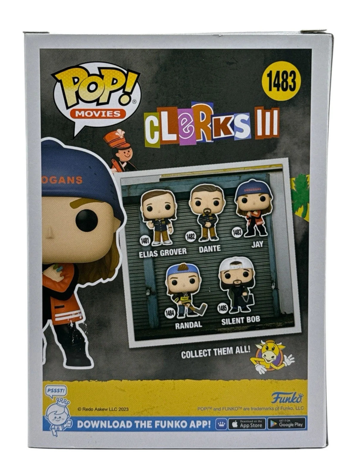 Jason Mewes — Jason Mewes Autograph Signed Clerks III Jay Funko Pop Beckett COA, image 2