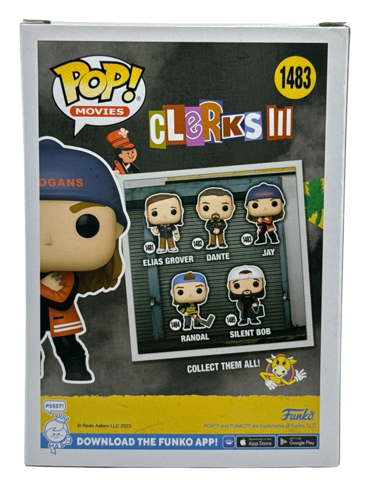 Jason Mewes — Jason Mewes Autograph Signed Clerks III Jay Funko Pop Beckett COA, image 2
