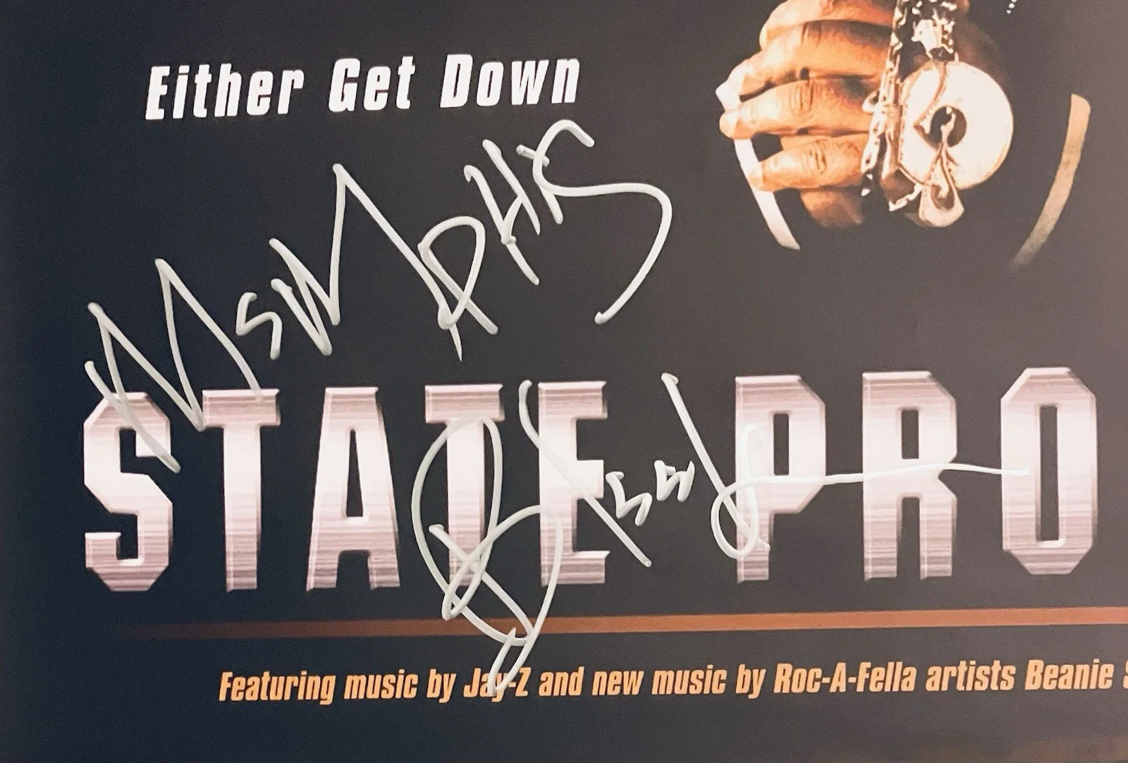 State Property 27x40 Cast Signed Movie Poster Beanie Sigel/Freeway/Bleek/ROC Jay, image 2