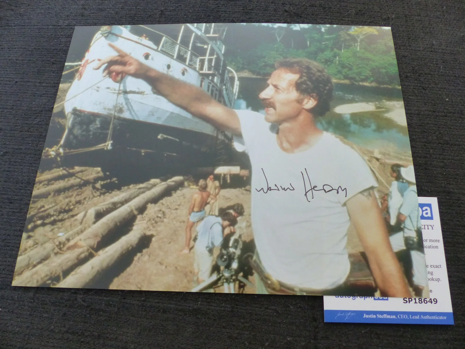 Werner Herzog — WERNER HERZOG signed Autograph autographed 8x10 Photo InPerson ACOA COA