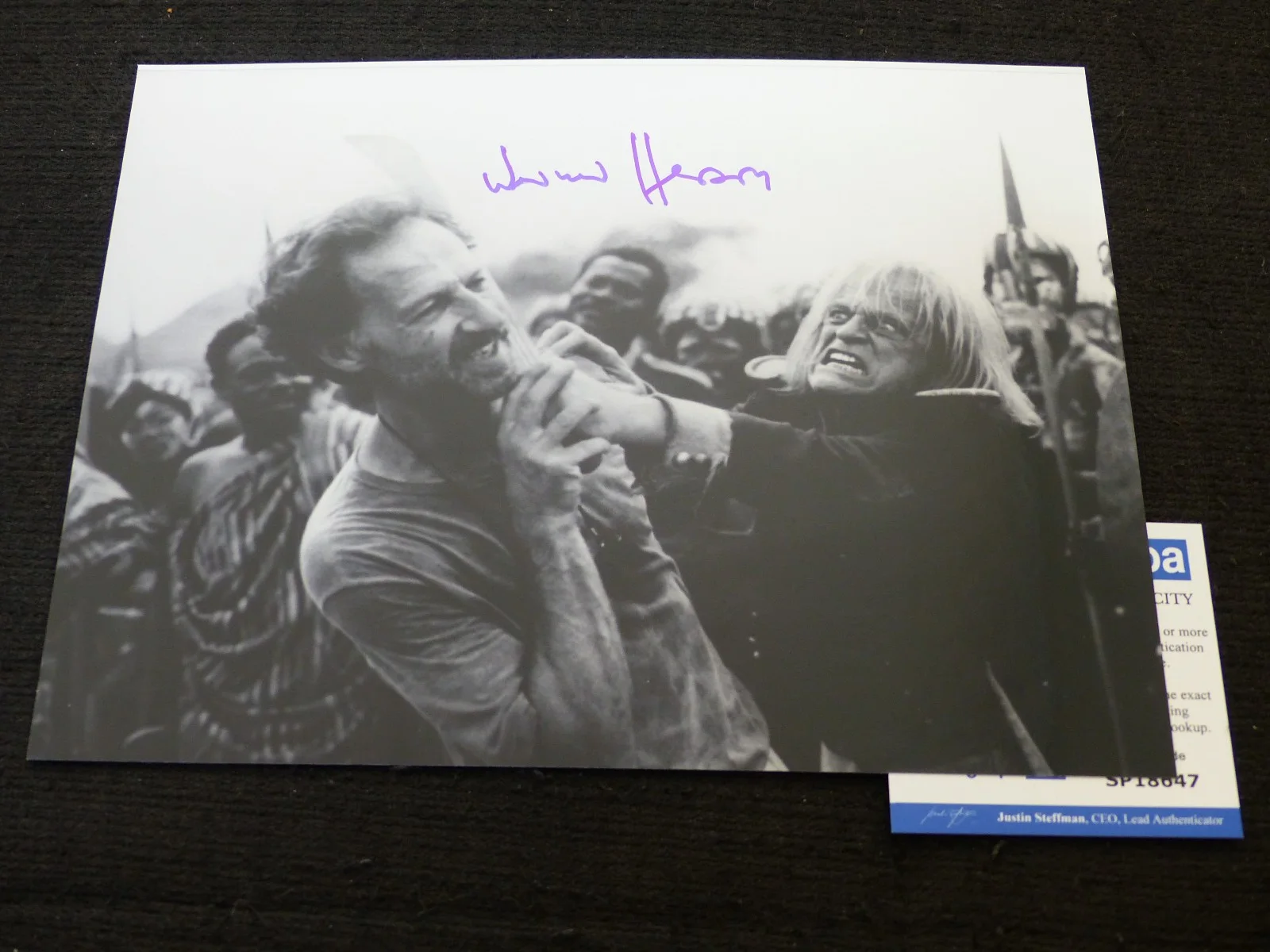 Werner Herzog — WERNER HERZOG signed Autograph autographed Photo InPerson KLAUS KINSKI ACOA COA
