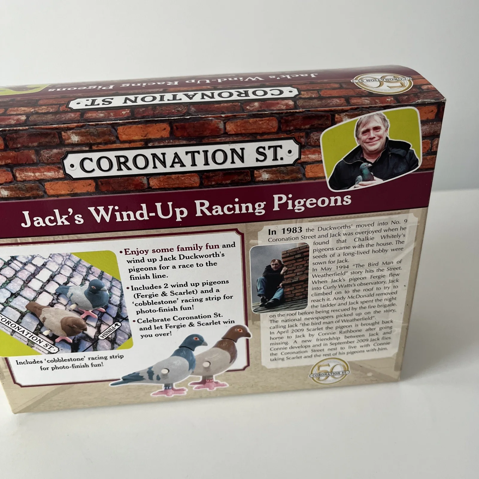 Coronation Street Jack Duckworth’s Racing Pigeons Wind Up Toys BNIB, изображение 5