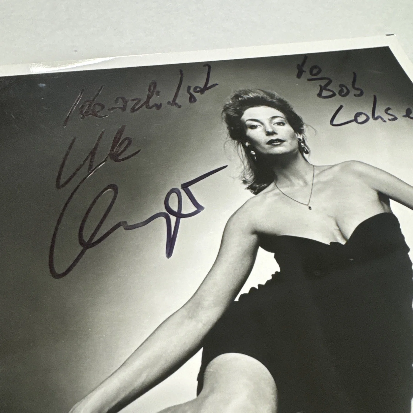 UTE LEMPER Signed Autographed 8x10 Photo German Singer, image 2
