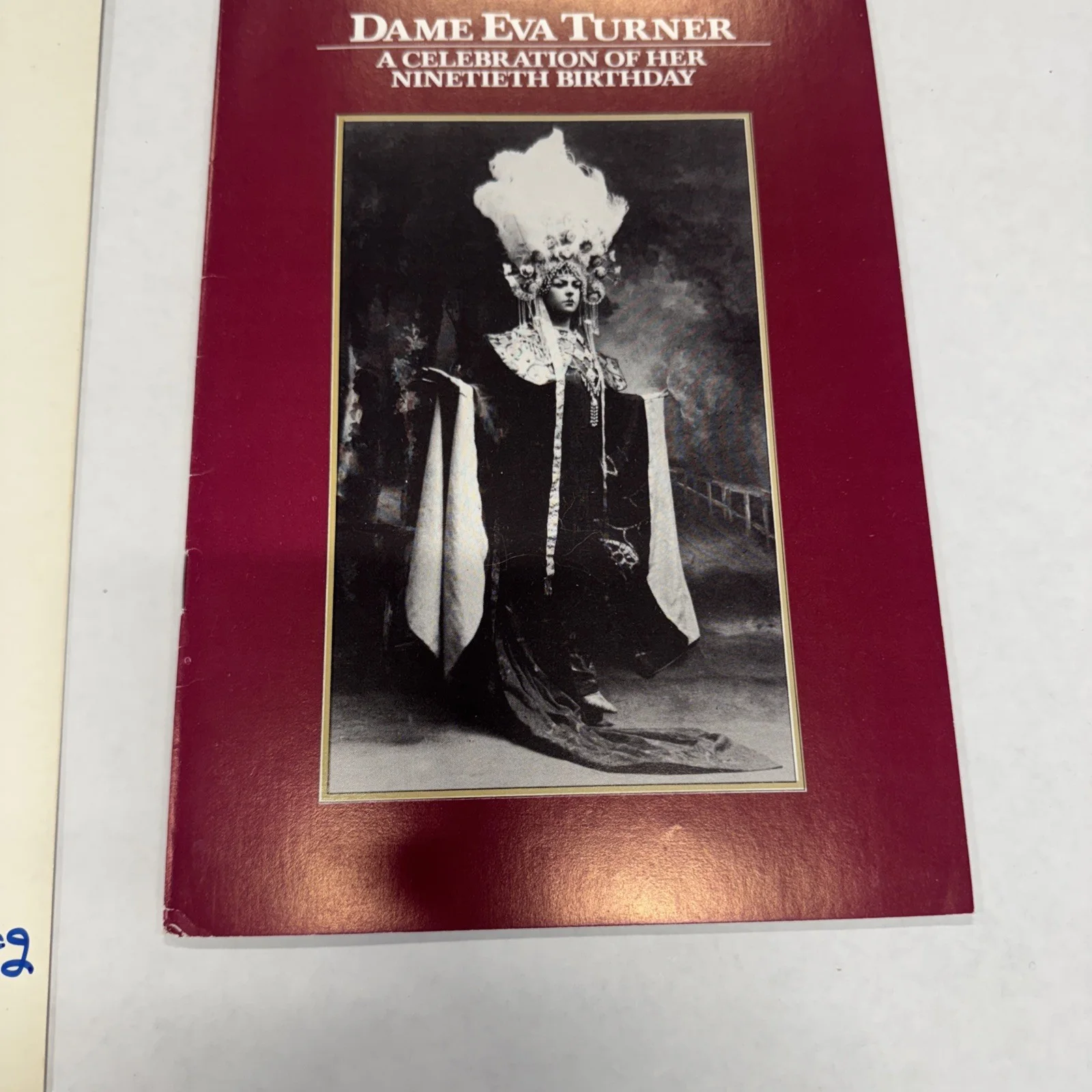 EVA TURNER - Celebration Of Her Ninetieth Birthday SIGNED PROGRAM & PHOTO, изображение 3