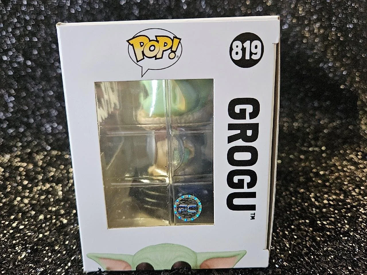 DAVID ACORD — DAVID ACORD HAND SIGNED AUTOGRAPHED FUNKO POP! 819 STAR WARS GROGU FIGURE W/ COA, изображение 5