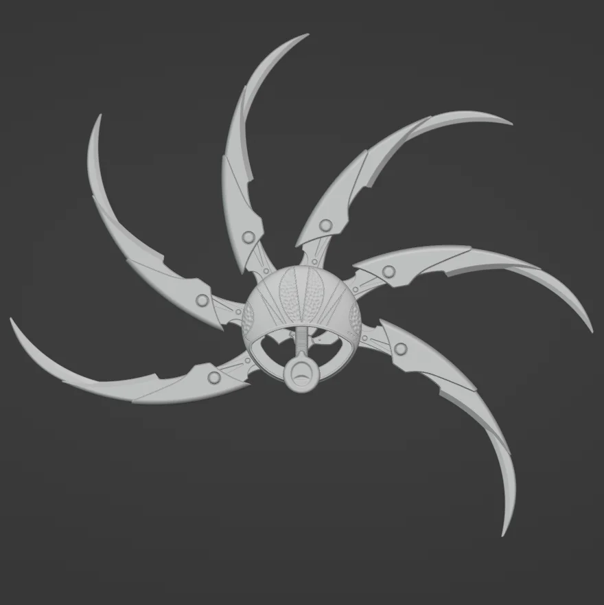 AVP Inspired Prop Shuriken - 3D Printed Kit, image 5