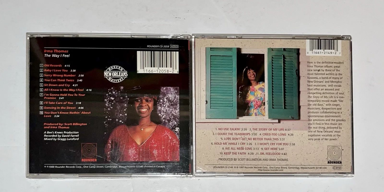 Irma Thomas Signed CD & Booklet Lot of 2: The Way I Feel & Story of My Life, изображение 2