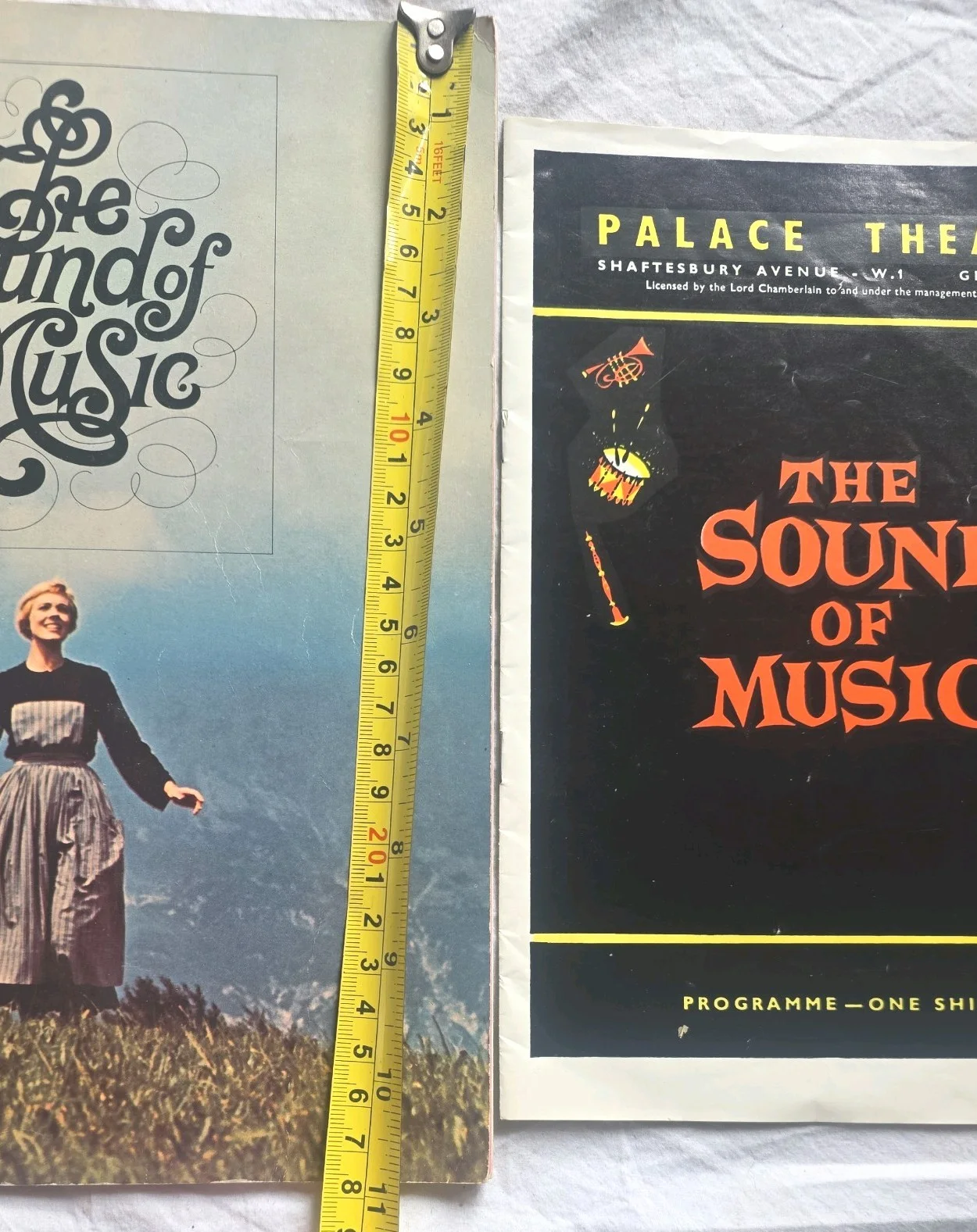 Sound Of Music Souvenir Movie Book 1965 & Rare Programme Palace Theatre 1961, изображение 2