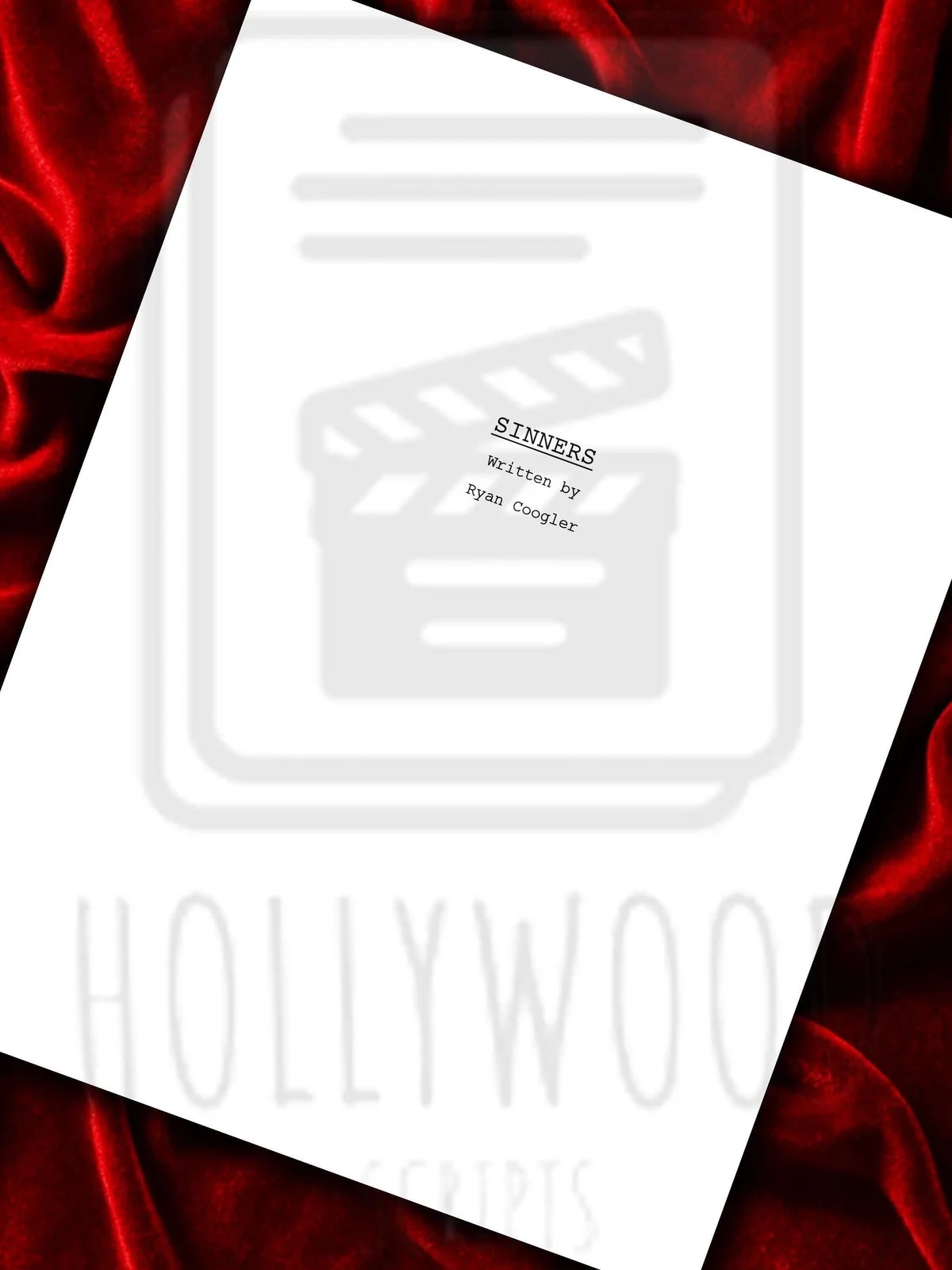Sinners, Signed Movie Script, Full Screenplay Framed Reproduction + Cast Autogra, image 5