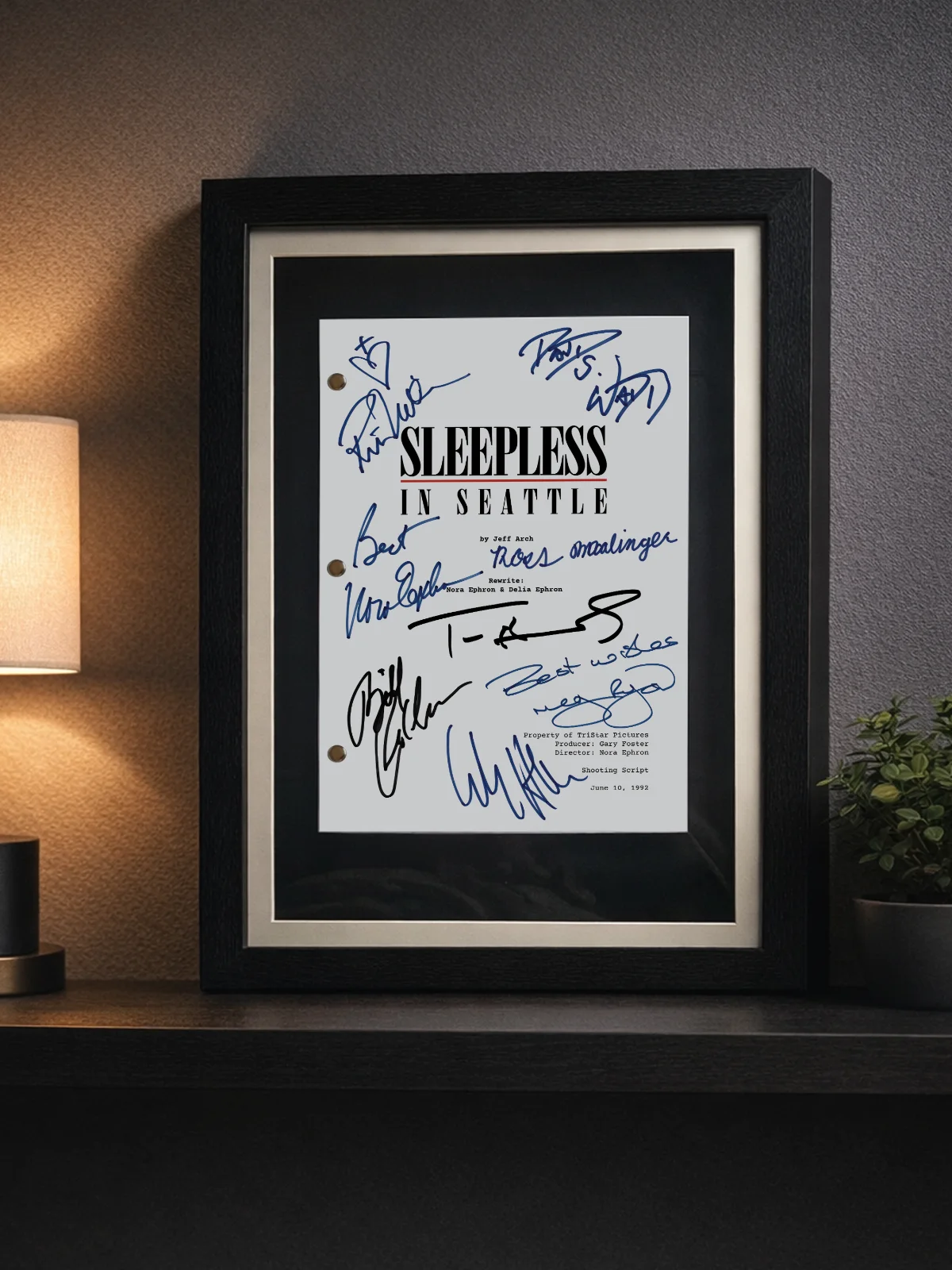 Sleepless In Seattle, Cast Signed Movie Script, Full Screenplay Reproduction, image 5