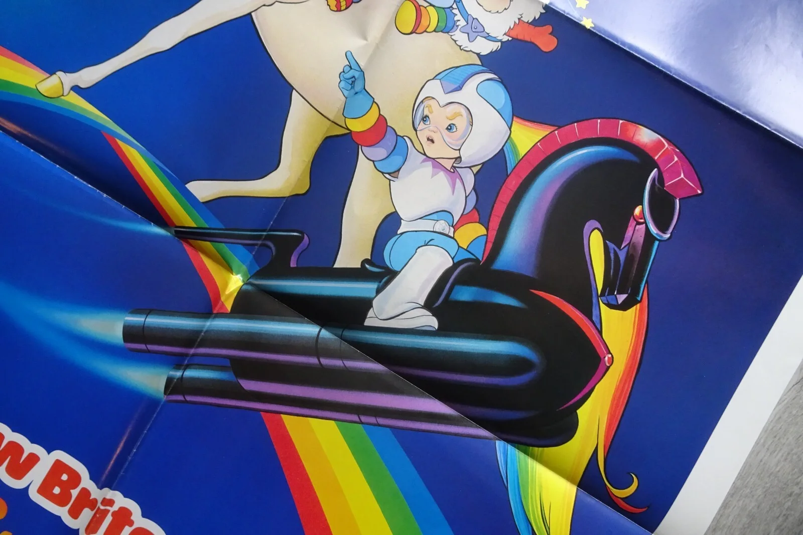 Rainbow Brite And The Star Stealer Poster One Sheet Vintage 1985, изображение 4