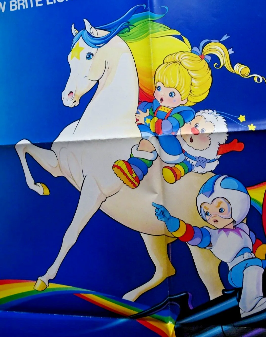 Rainbow Brite And The Star Stealer Poster One Sheet Vintage 1985, изображение 5