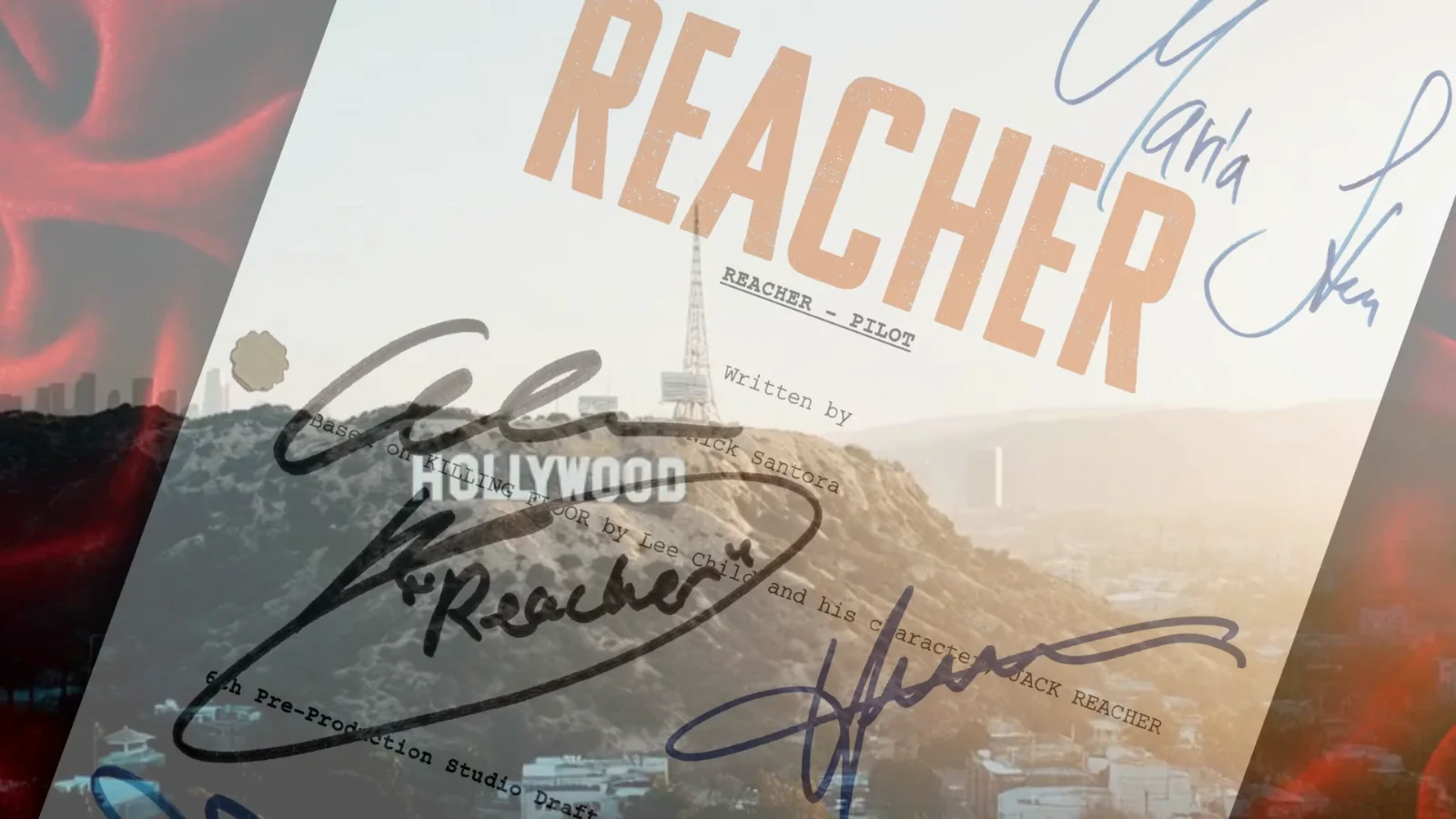 Jack Reacher, Signed TV Pilot Show Script, Full Screenplay Reproduction + Cast, image 3