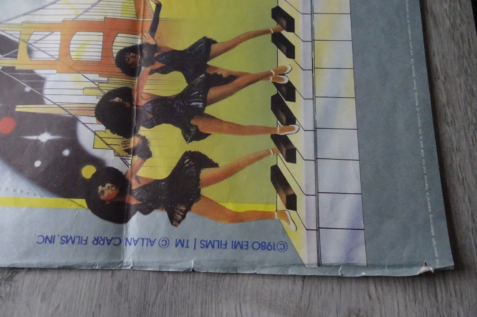 Can't stop the Music Poster Quad Village People Steve Guttenberg Bruce Jenner, изображение 3