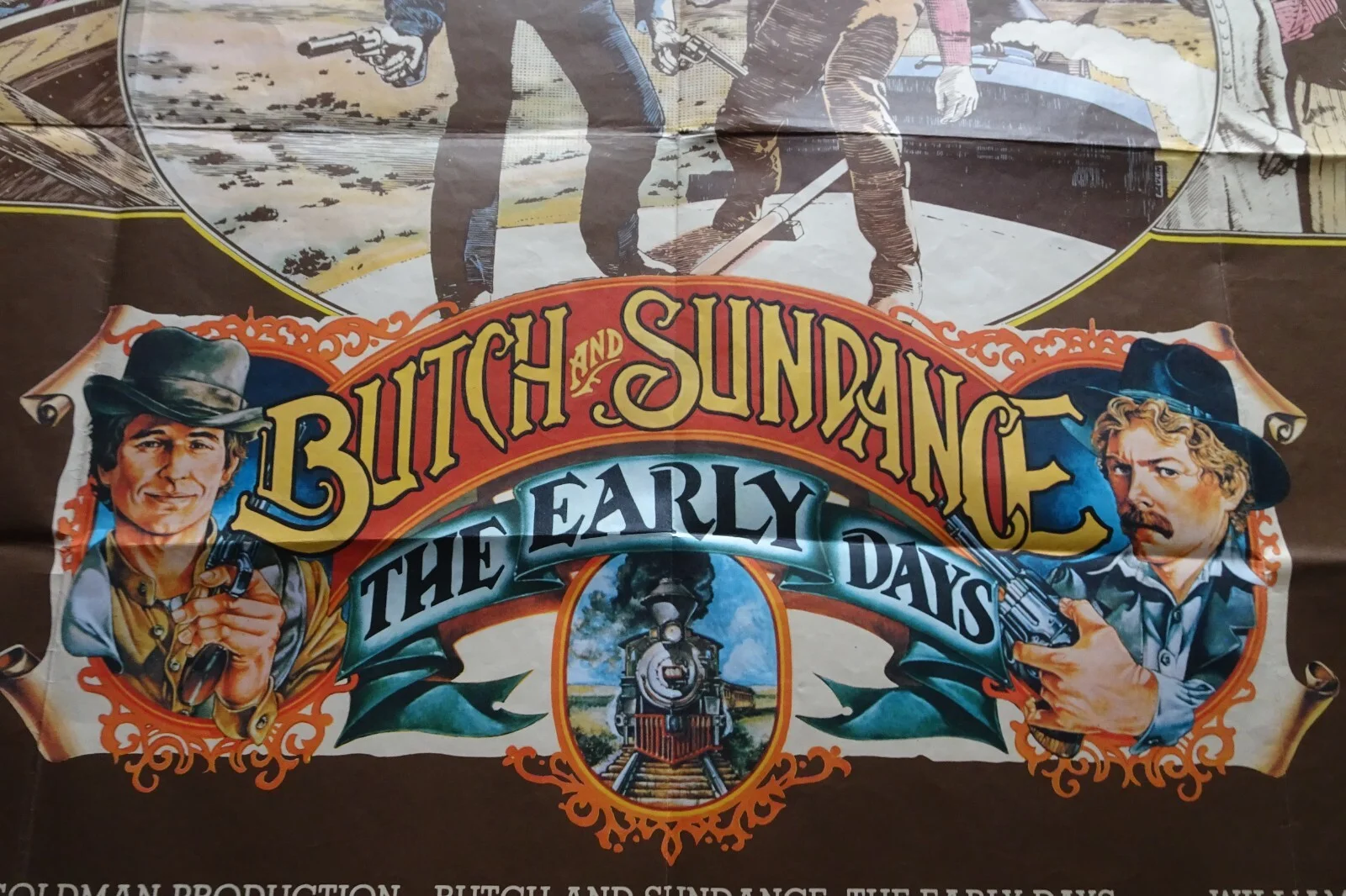 Butch and Sundance the Early Years Poster Quad 1979 Tom Berenger William Katt, изображение 2