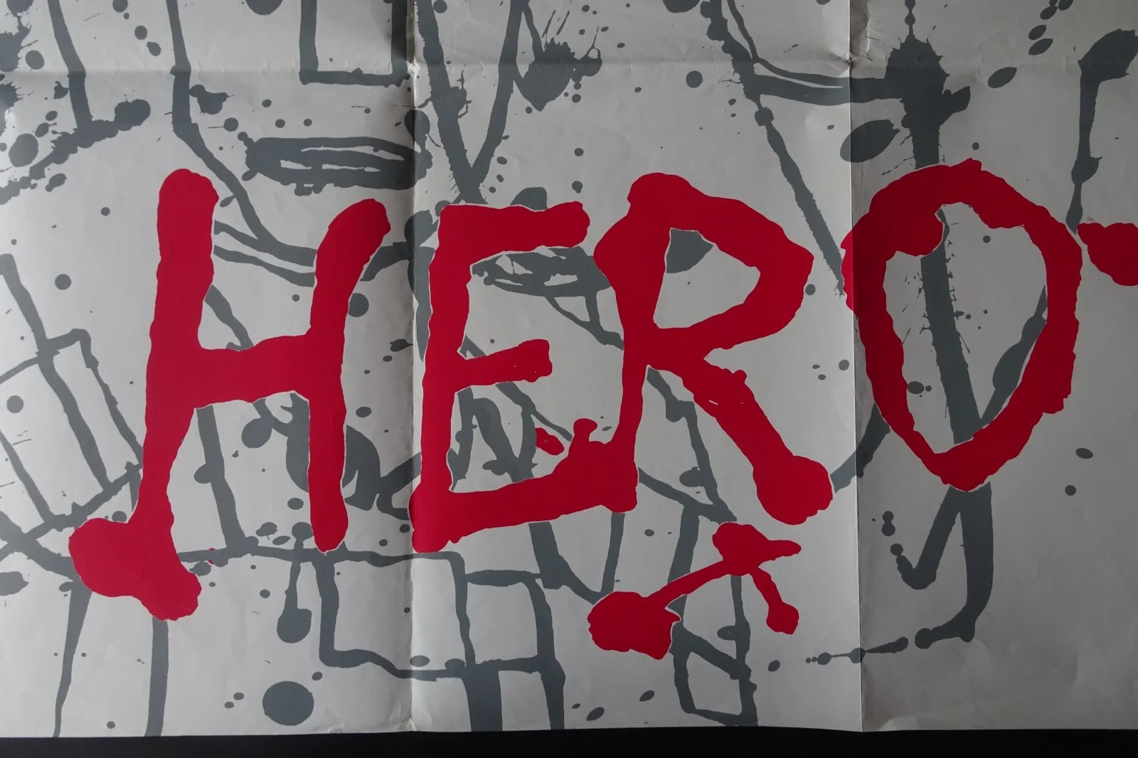 Hero Poster Original Quad Barney Platts Mills Derek McGuire Gaelic Film 1982, изображение 2