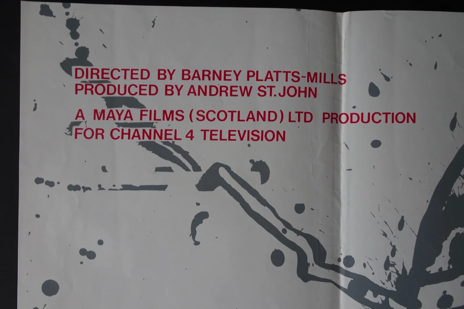 Hero Poster Original Quad Barney Platts Mills Derek McGuire Gaelic Film 1982, изображение 3