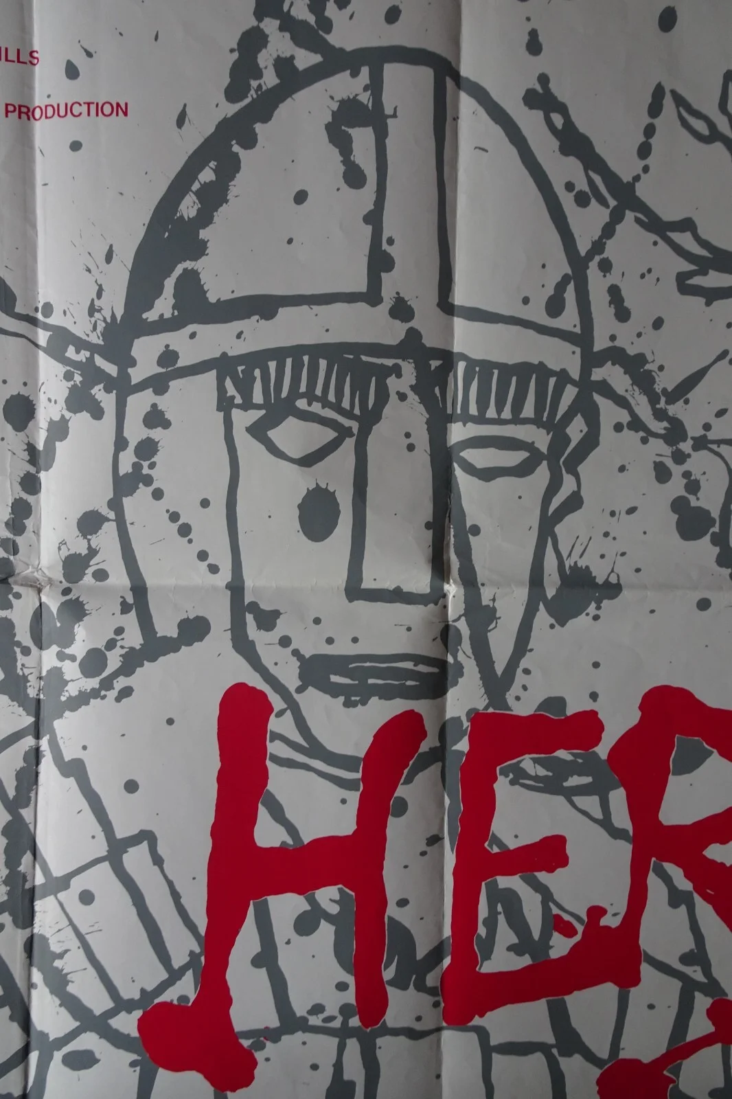Hero Poster Original Quad Barney Platts Mills Derek McGuire Gaelic Film 1982, изображение 4