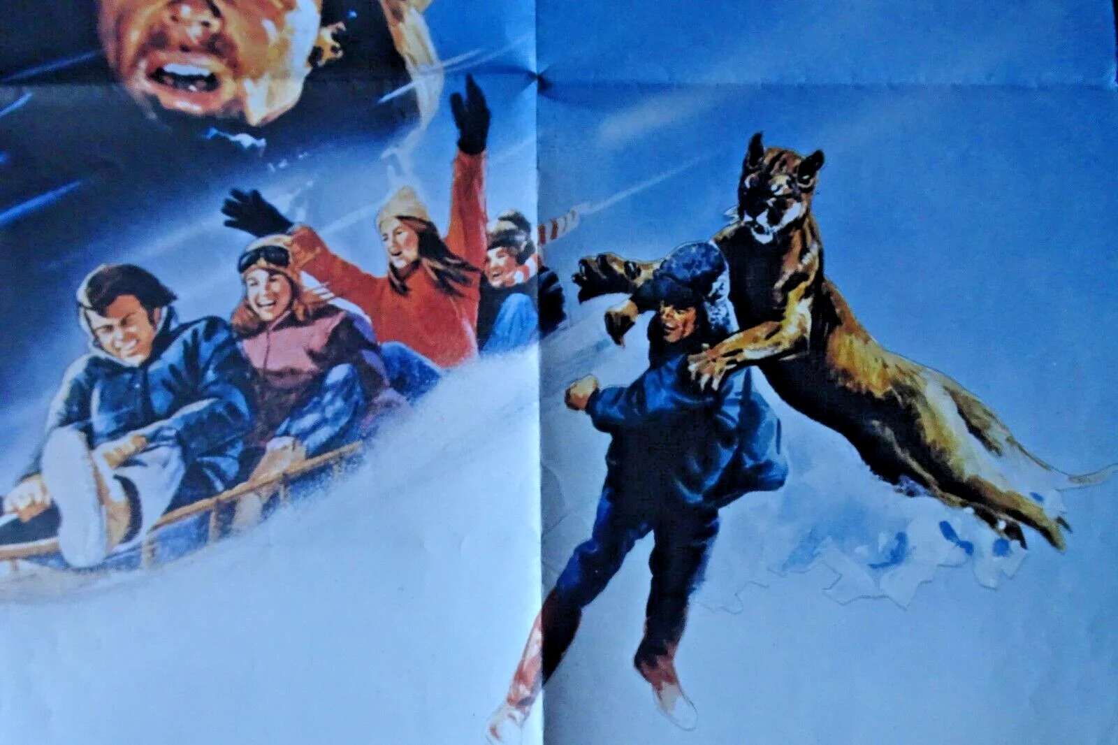 Wilderness Family Part 2 Poster Cinema Quad 1978 Robert Logan Susan Damante, изображение 2