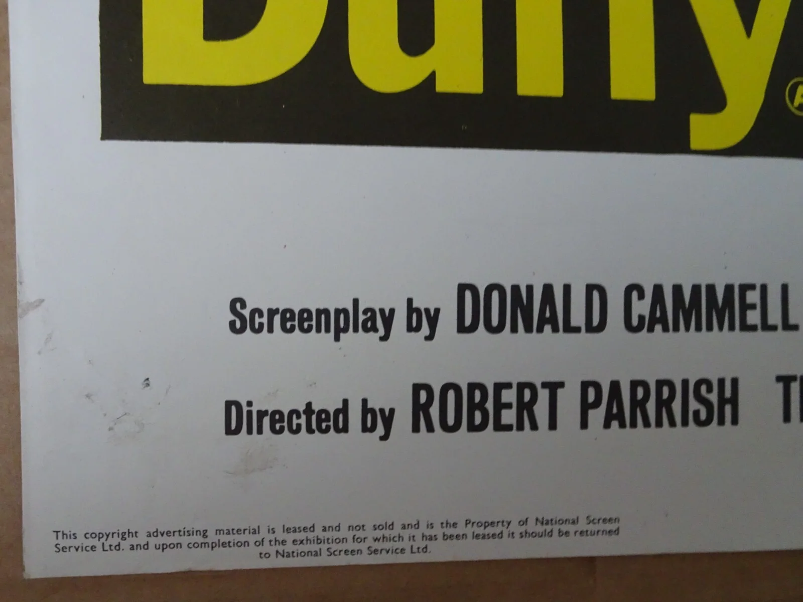 Duffy Hammerhead Poster Quad 1969 James Coburn Judy Geeson James Mason, изображение 4