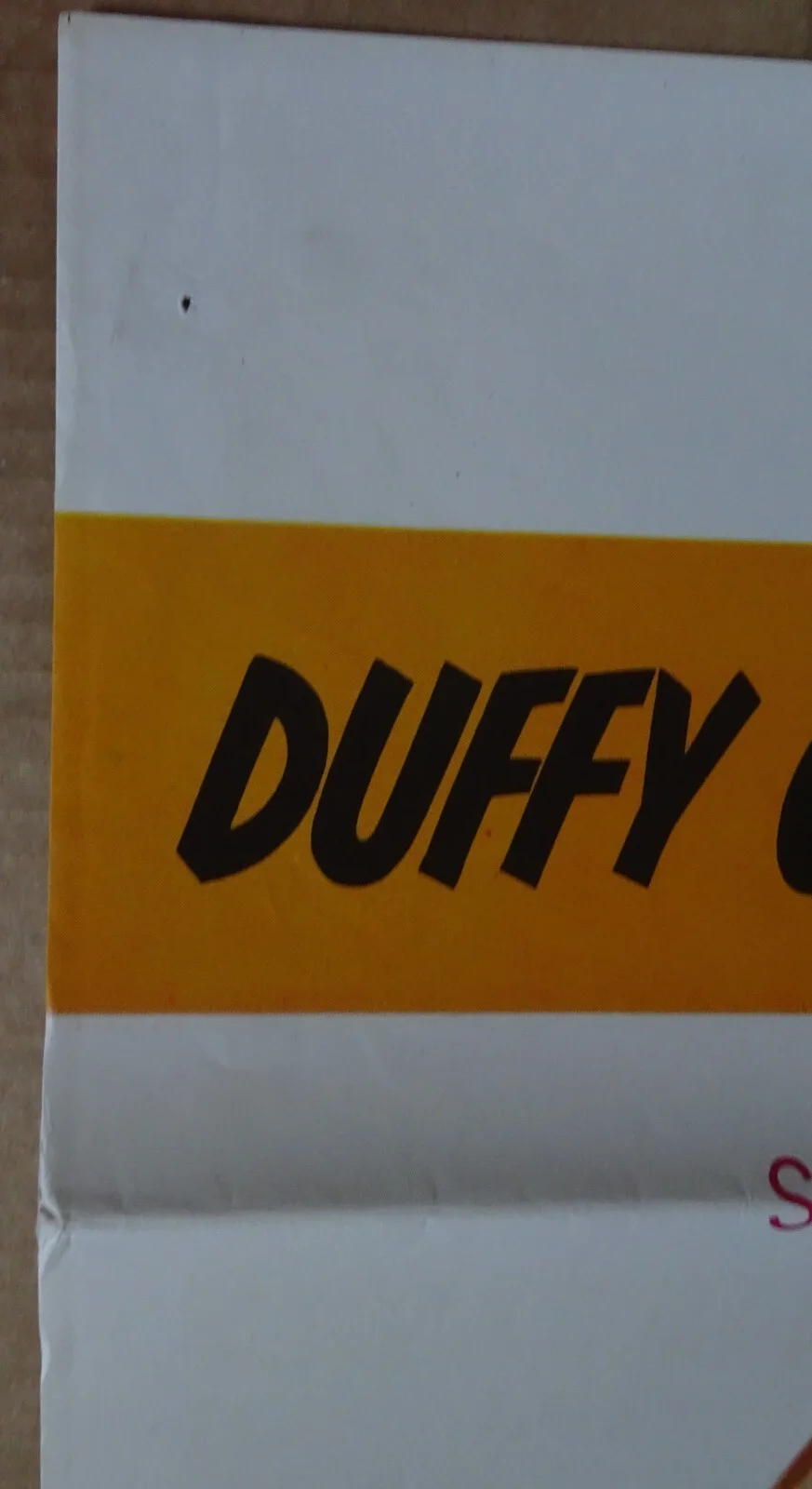 Duffy Hammerhead Poster Quad 1969 James Coburn Judy Geeson James Mason, изображение 5