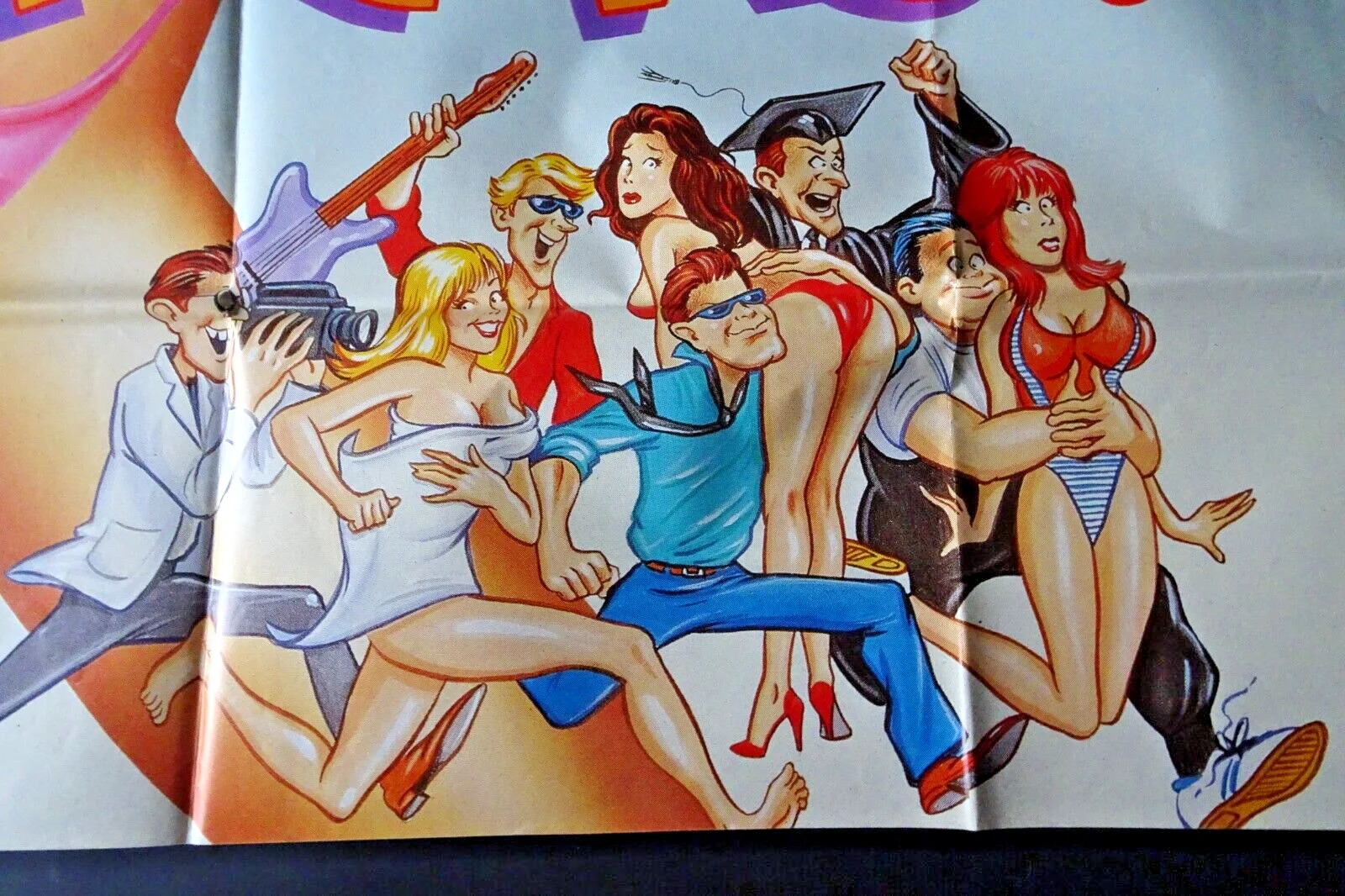 Screwballs II Loose Screws Poster Quad 1985 Bryan Genesse Lance Van Der Kolk, image 2