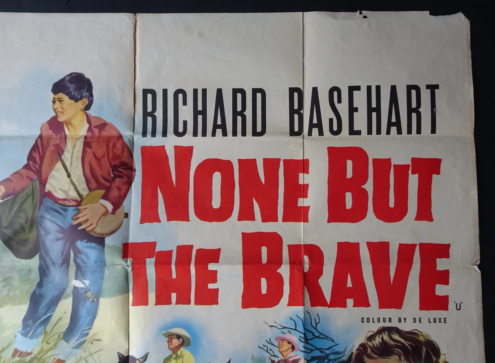 None But The Brave Poster Cinema Quad 1960 Richard Basehart For The Love Of Mike, изображение 5