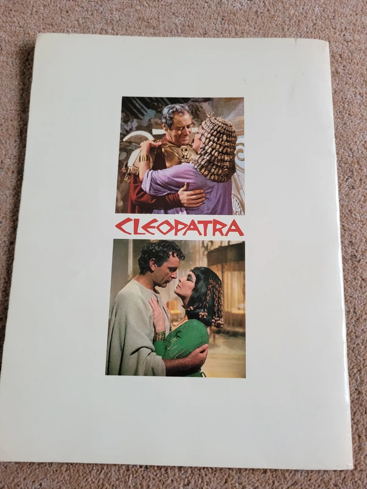 Cleopatra, Film Programme, 1963 With Ticket Stubbs, image 2