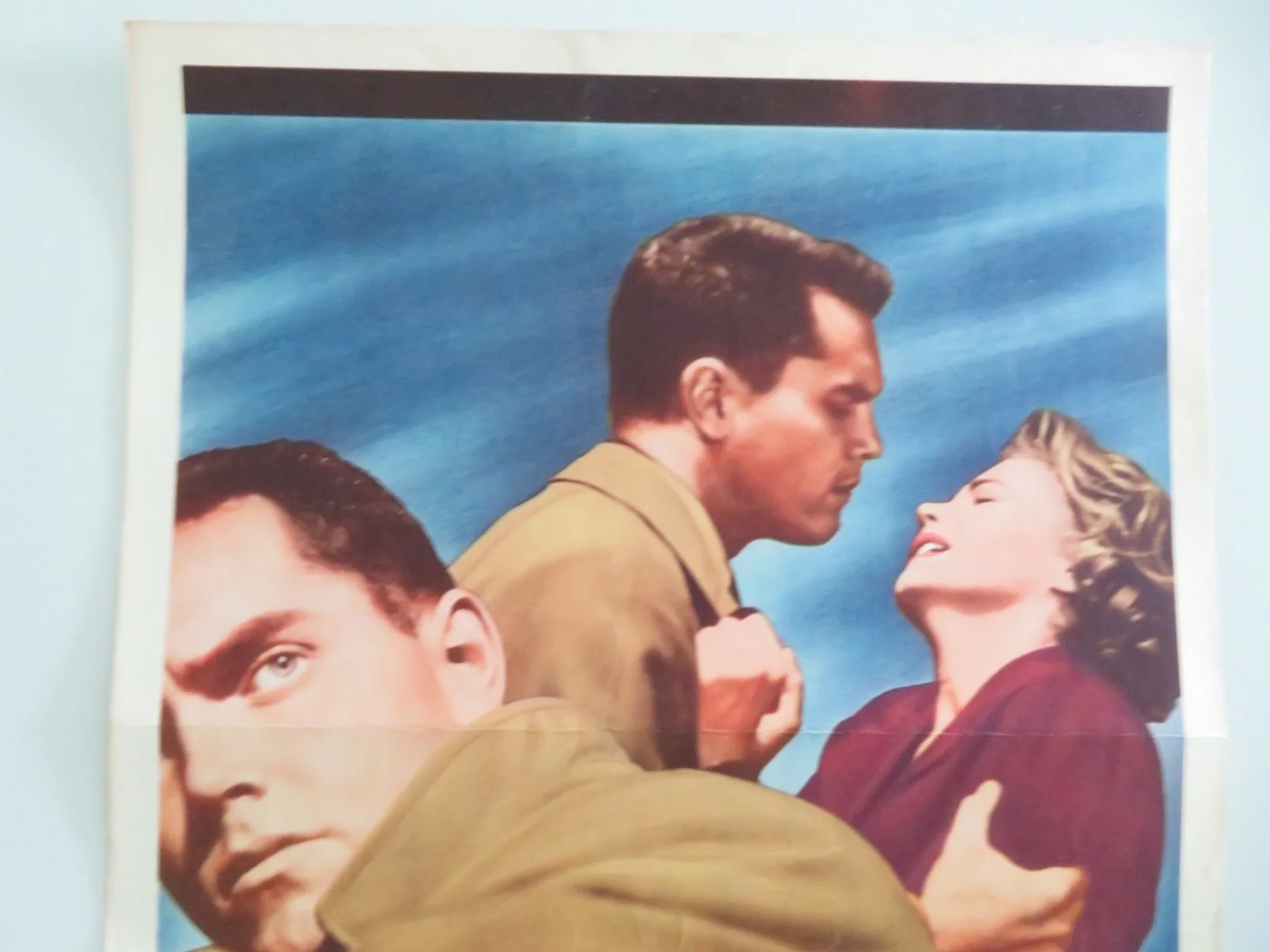 Count Five and Die US Insert Poster Jeffrey Hunter Nigel Patrick 1958, image 2