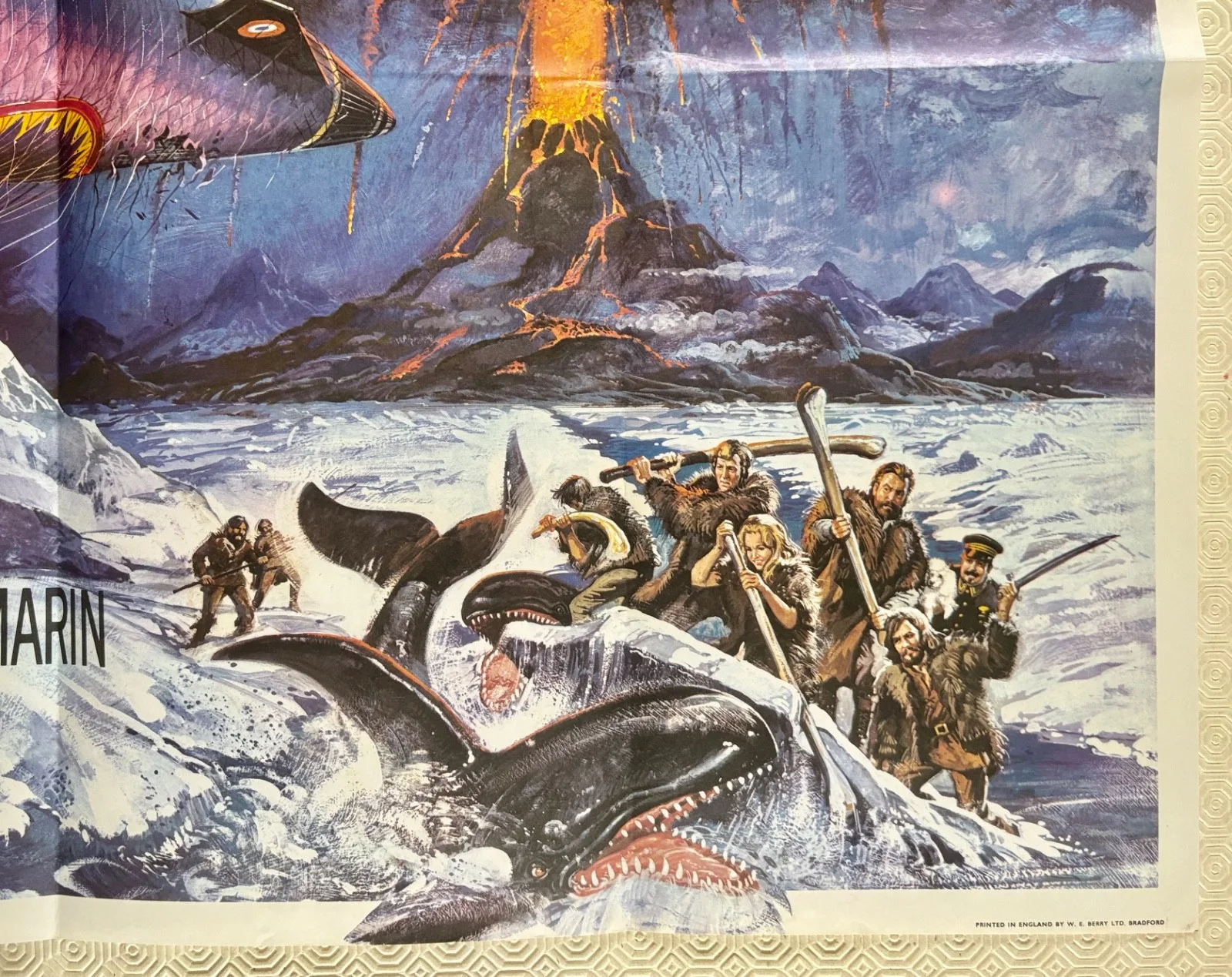 The Island At The Top of The World Original 1974 Quad Poster Donald Sinden, изображение 3