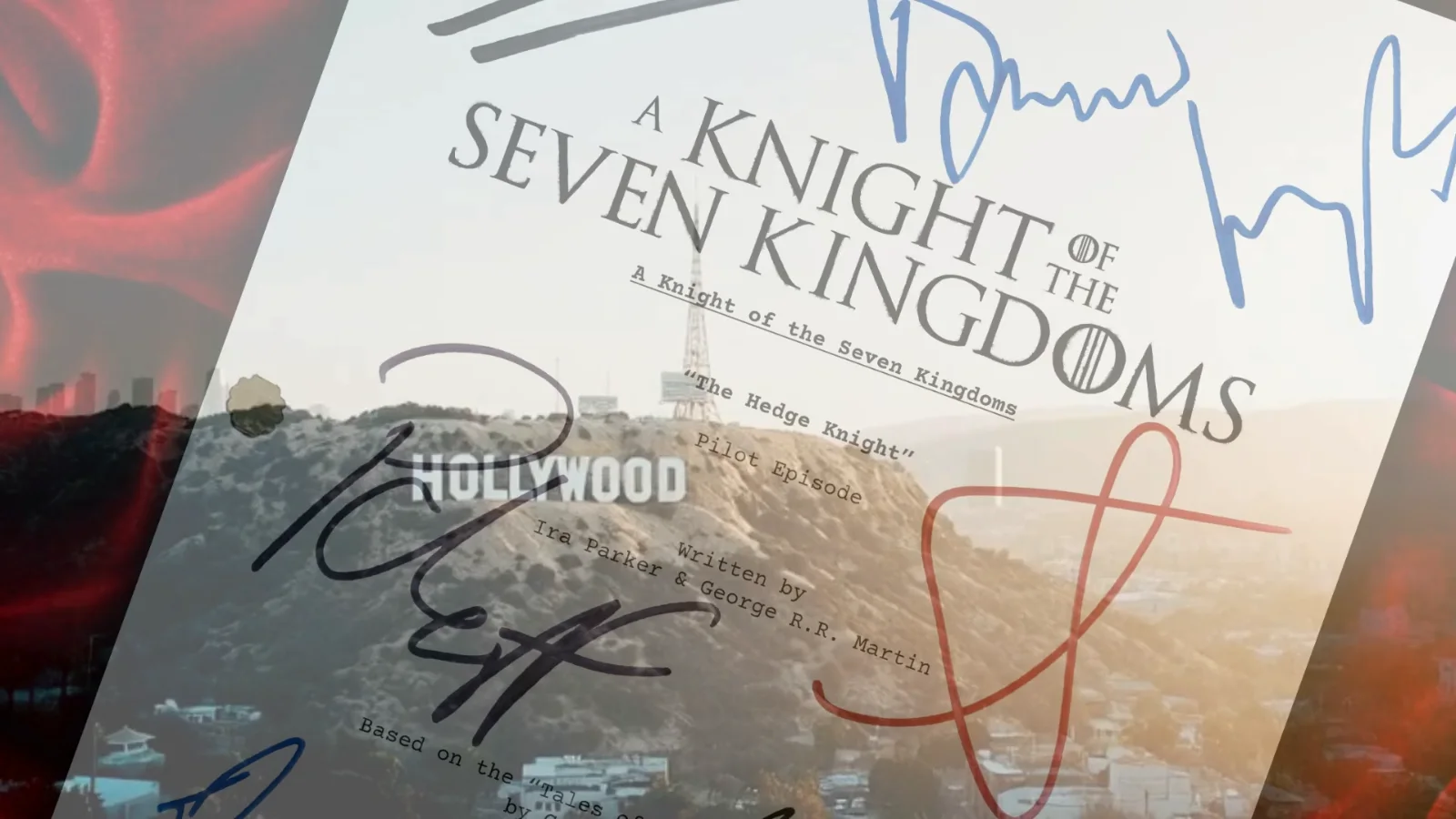 A Knight of the Seven Kingdoms, Signed Movie Script Full Screenplay Reproduction, image 3