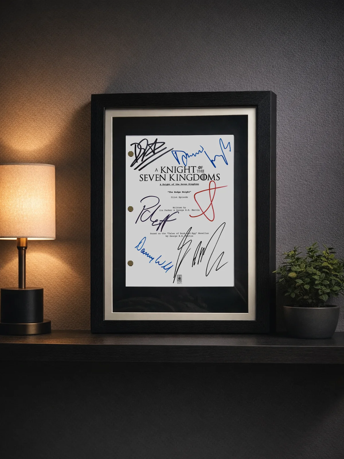 A Knight of the Seven Kingdoms, Signed Movie Script Full Screenplay Reproduction, image 5